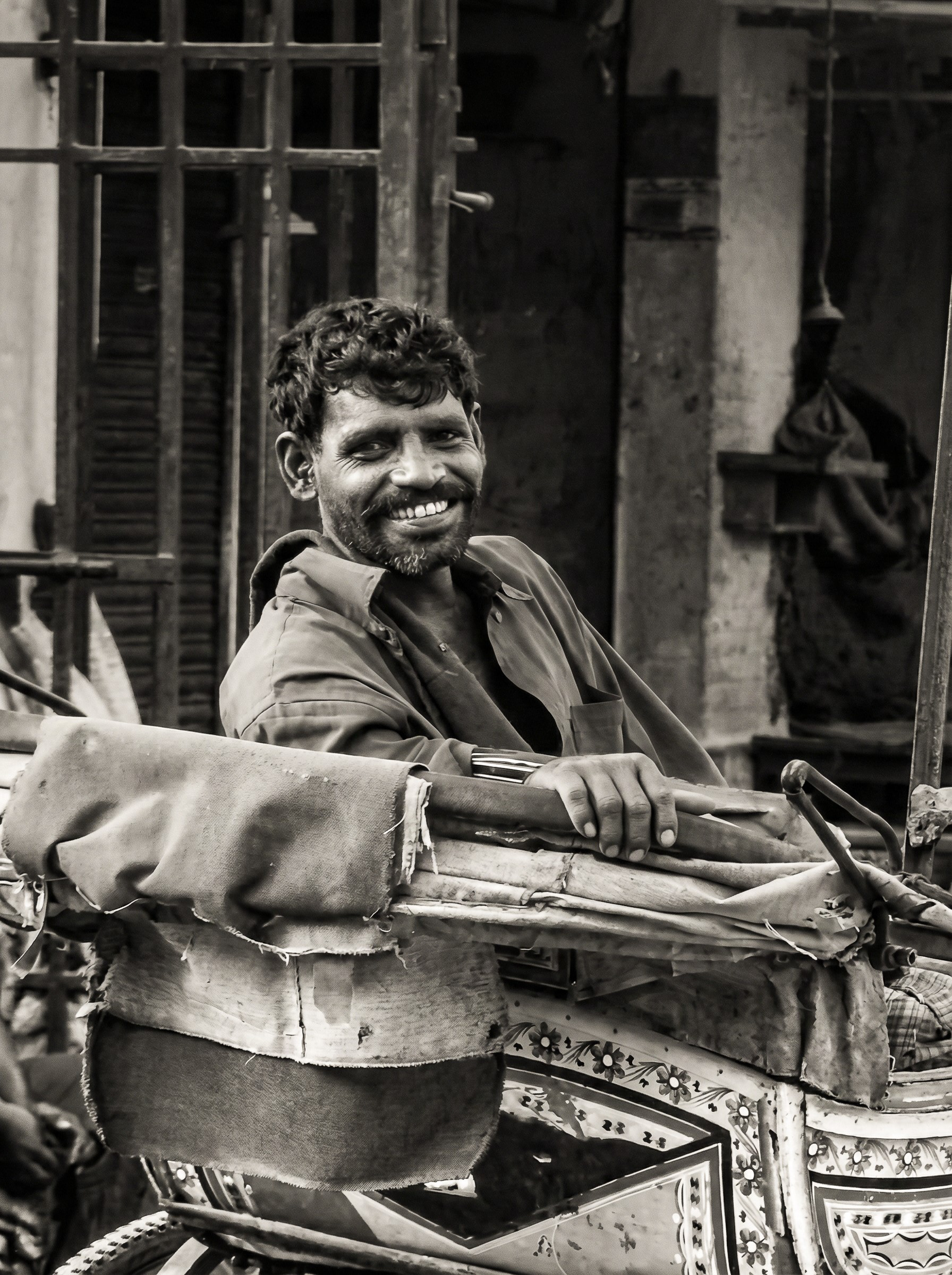 Ricksha Man, Delhi