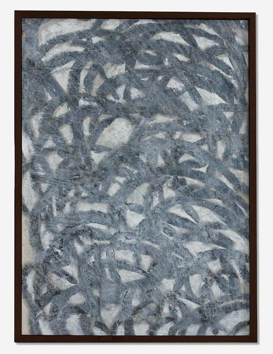 acrylic, pastel amd charcoal on canvas