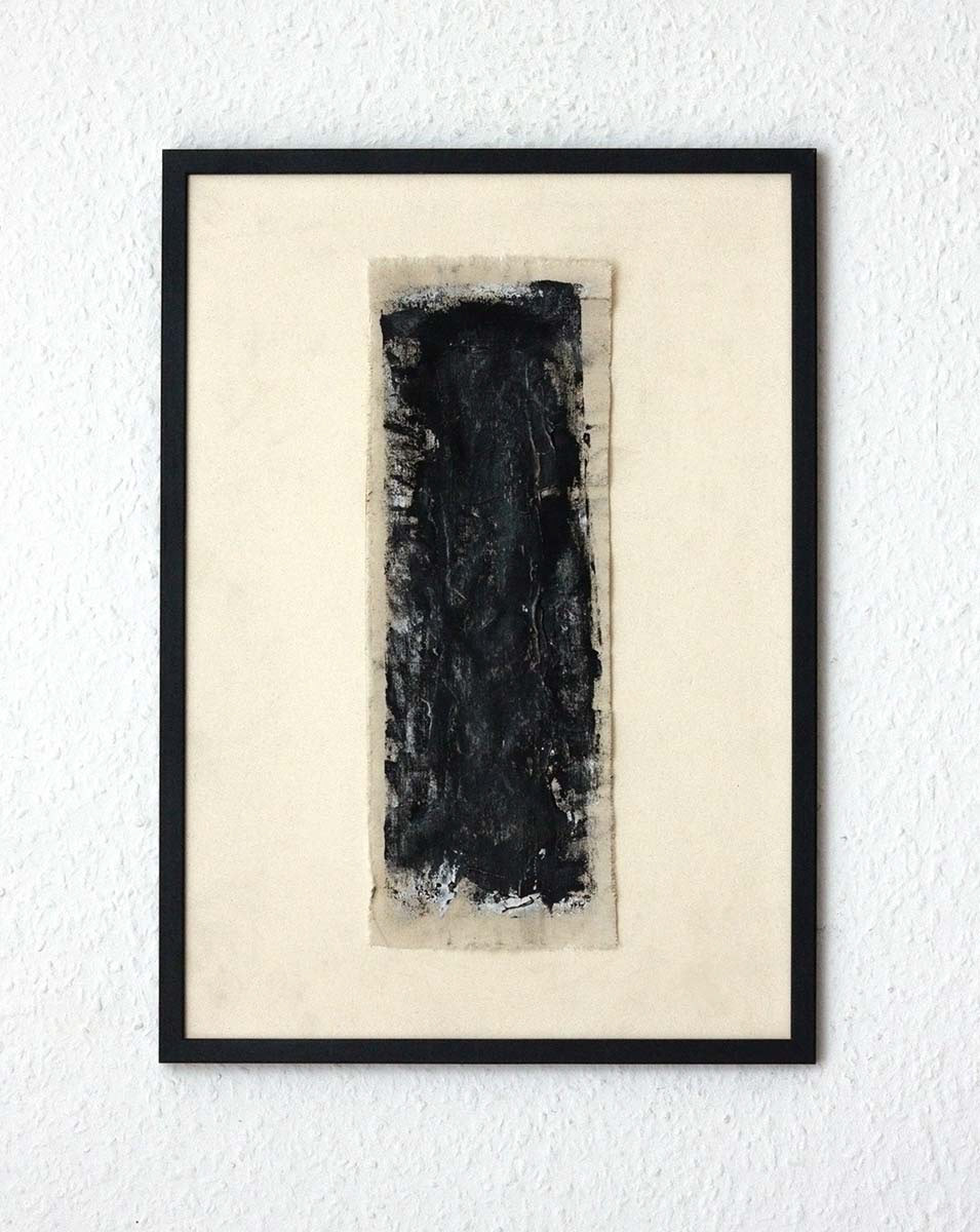 acrylic and charcoal on canvas 