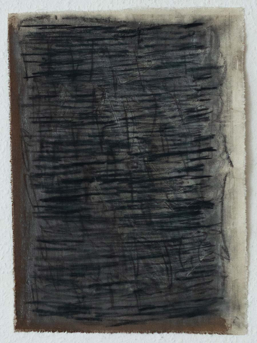 acrylic, ink and pastel on canvas