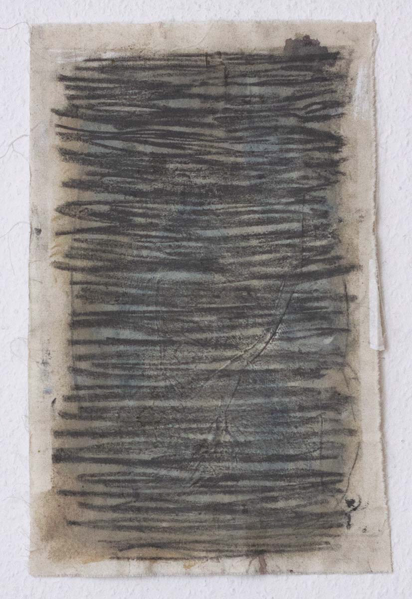 acrylic, ink and pastel on canvas