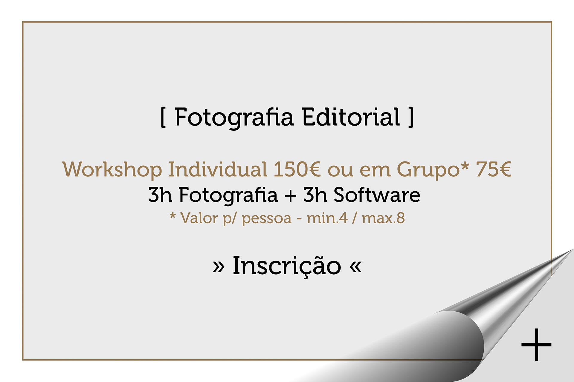 Workshop de Fotografia Editorial