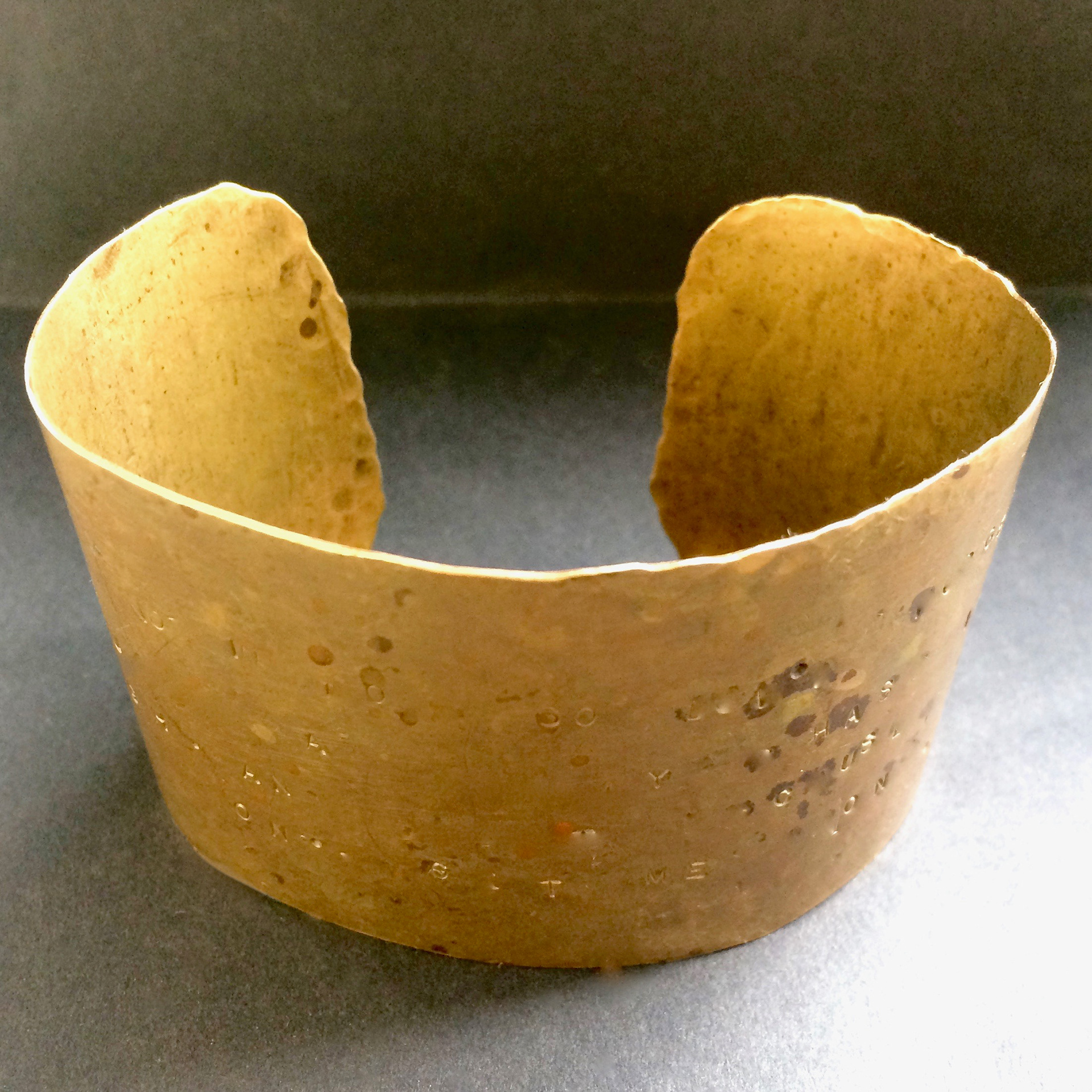 Empty Vessel. brass