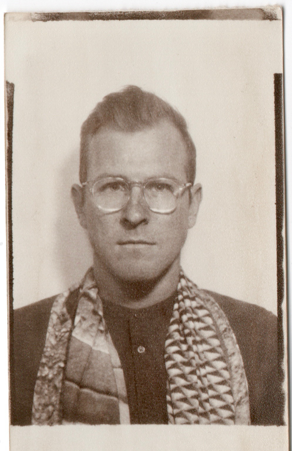 Self Portrait with Portals print 4, film Photo Booth