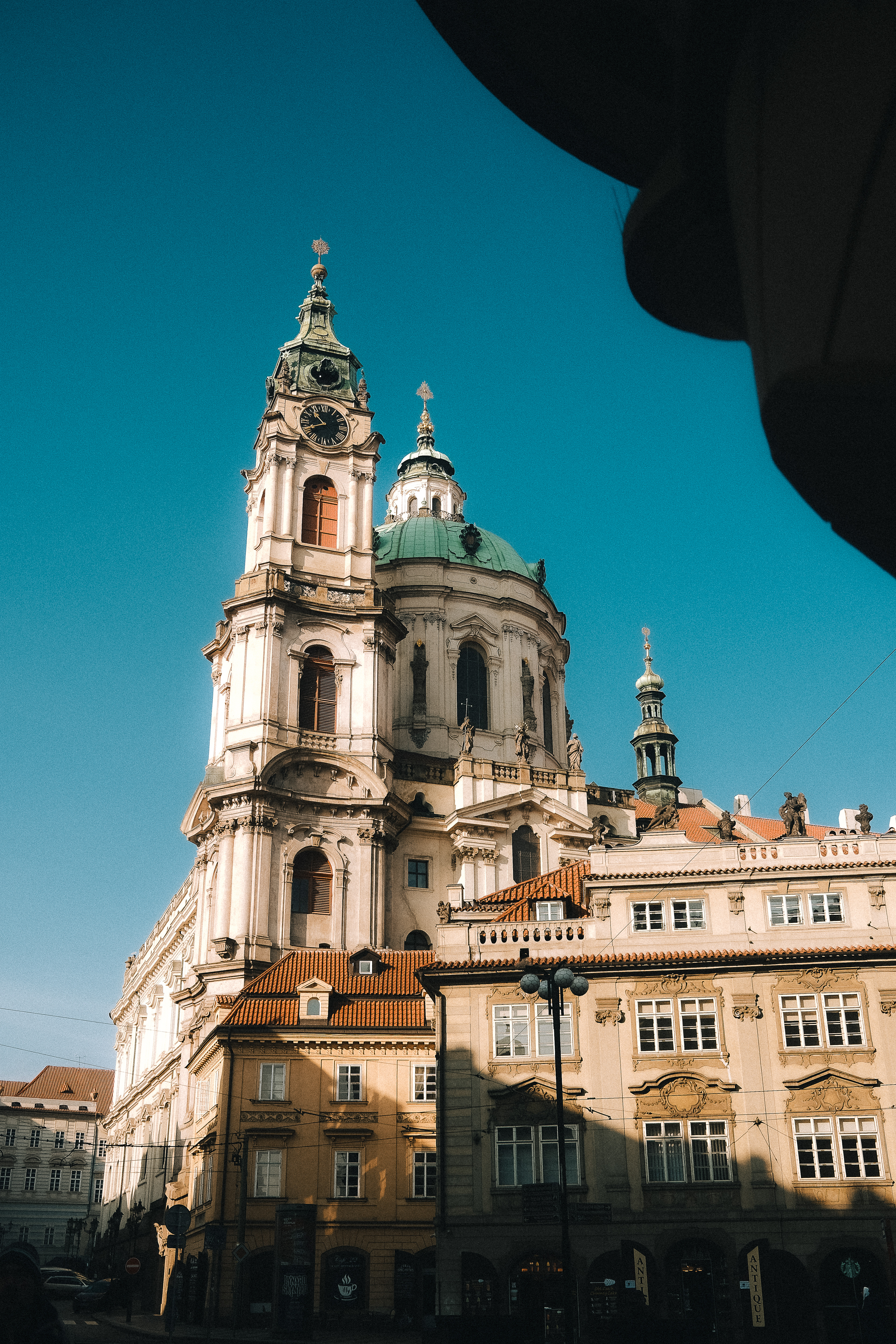 St. Nicolas church on Malá Strana in Prague, 2025