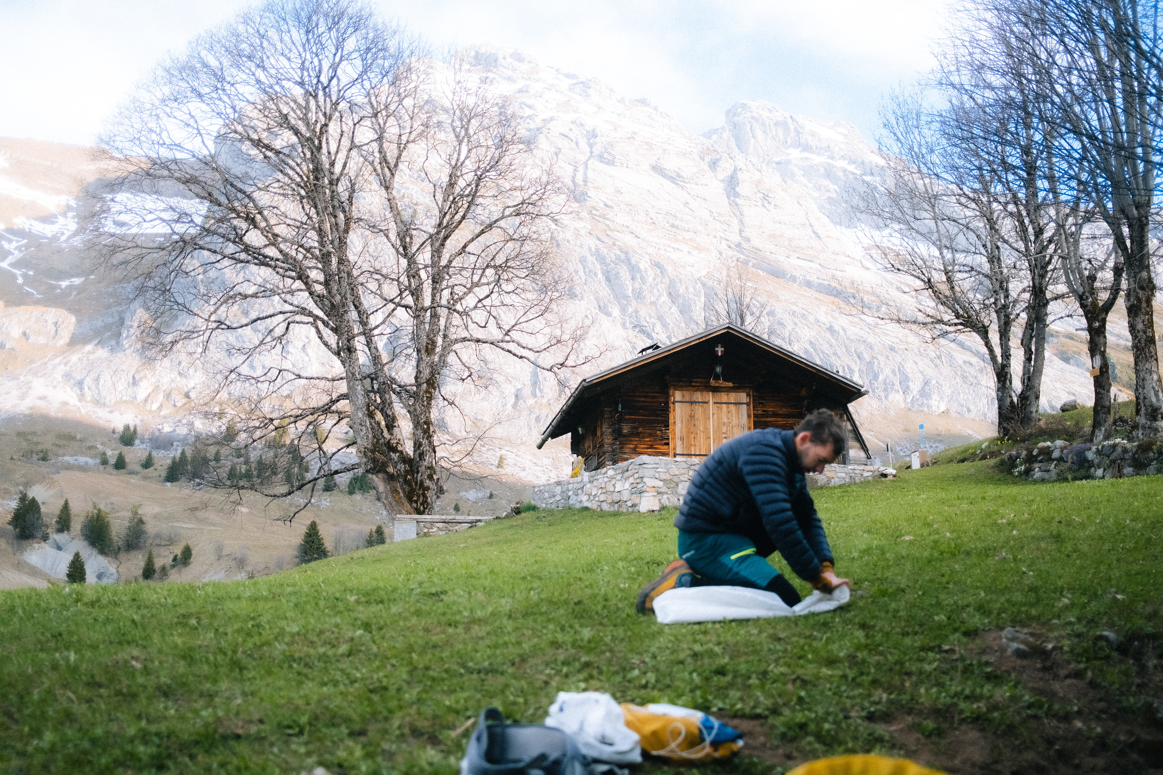 Via ferrata in French Alps 2025