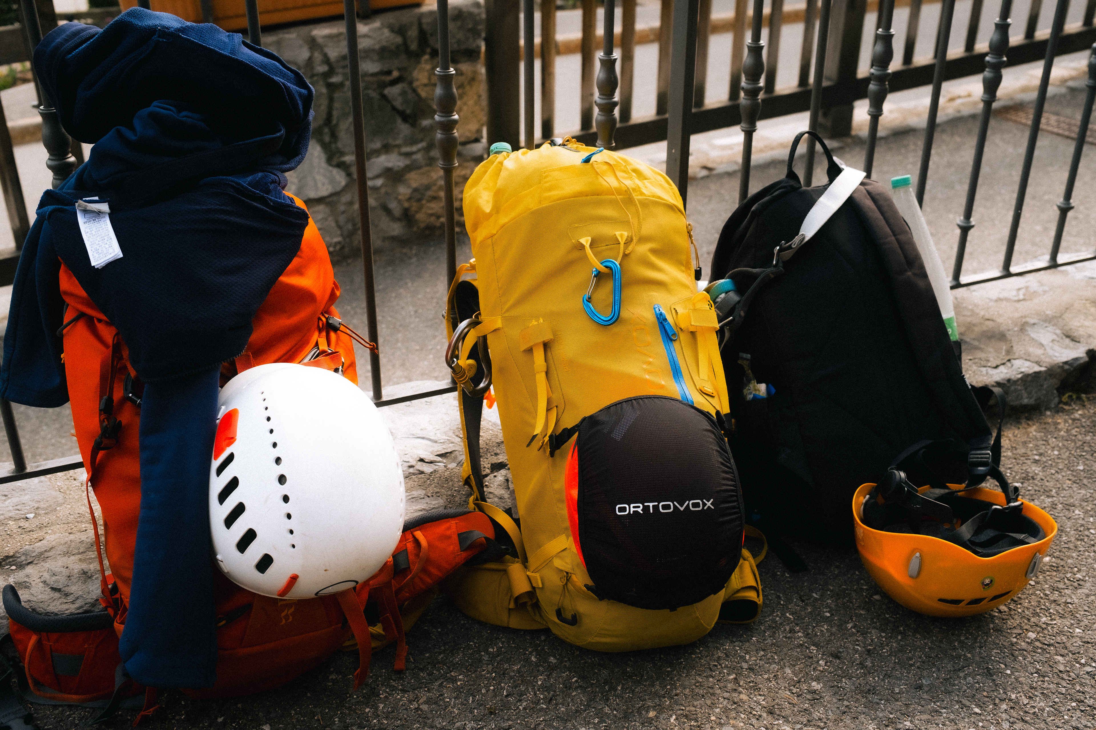 Via ferrata in French Alps 2025