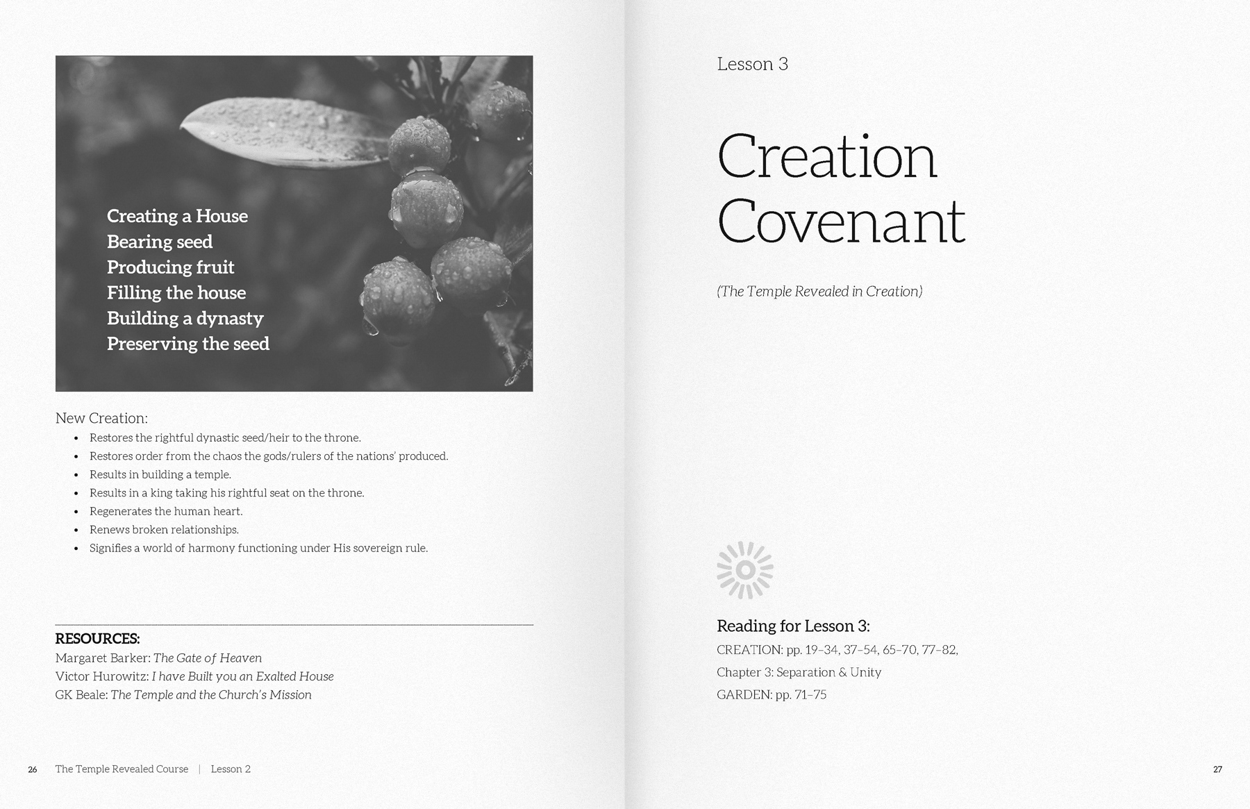Pictured above: Examples of a workbook for author Dr. Dinah Dye