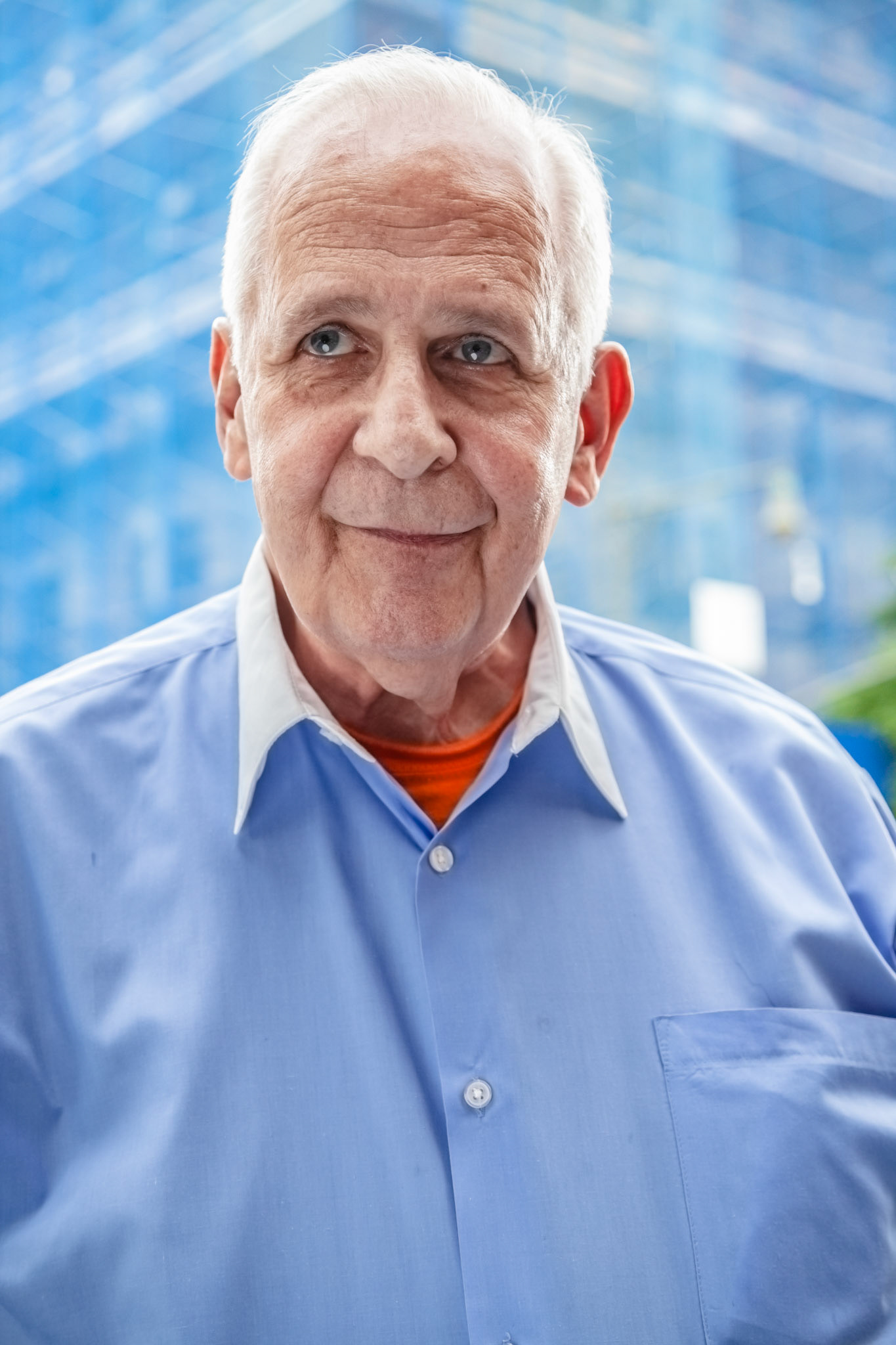 Author Portrait for reprint of memoir