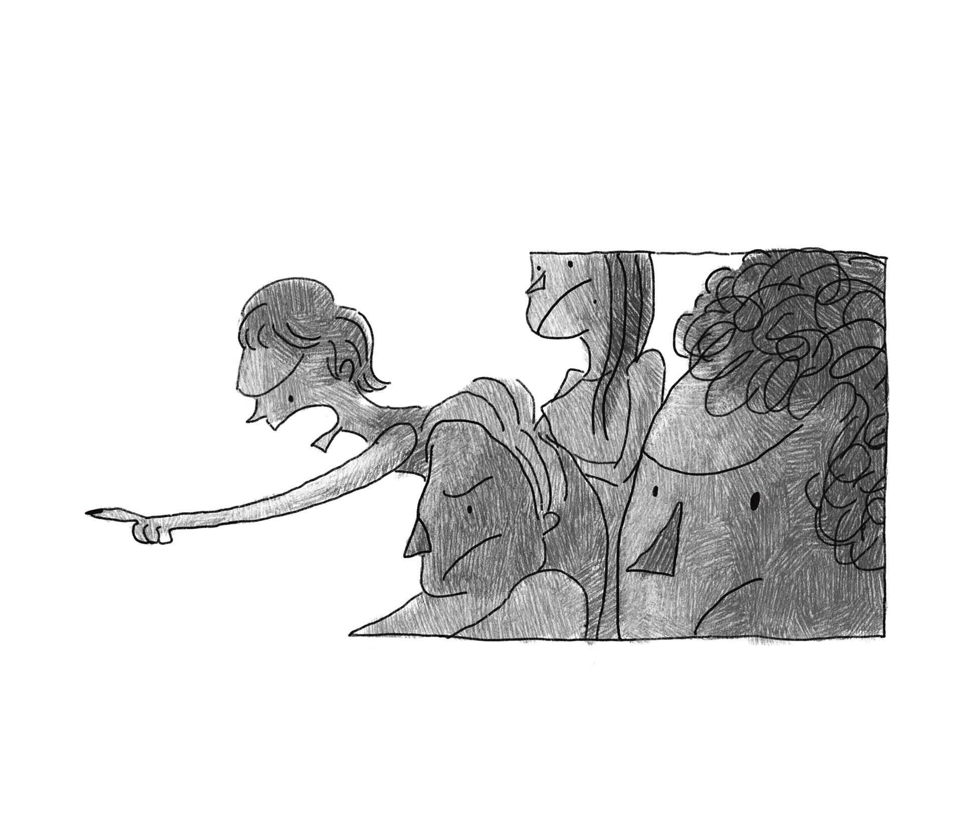 Angry parents confront and question Cara.