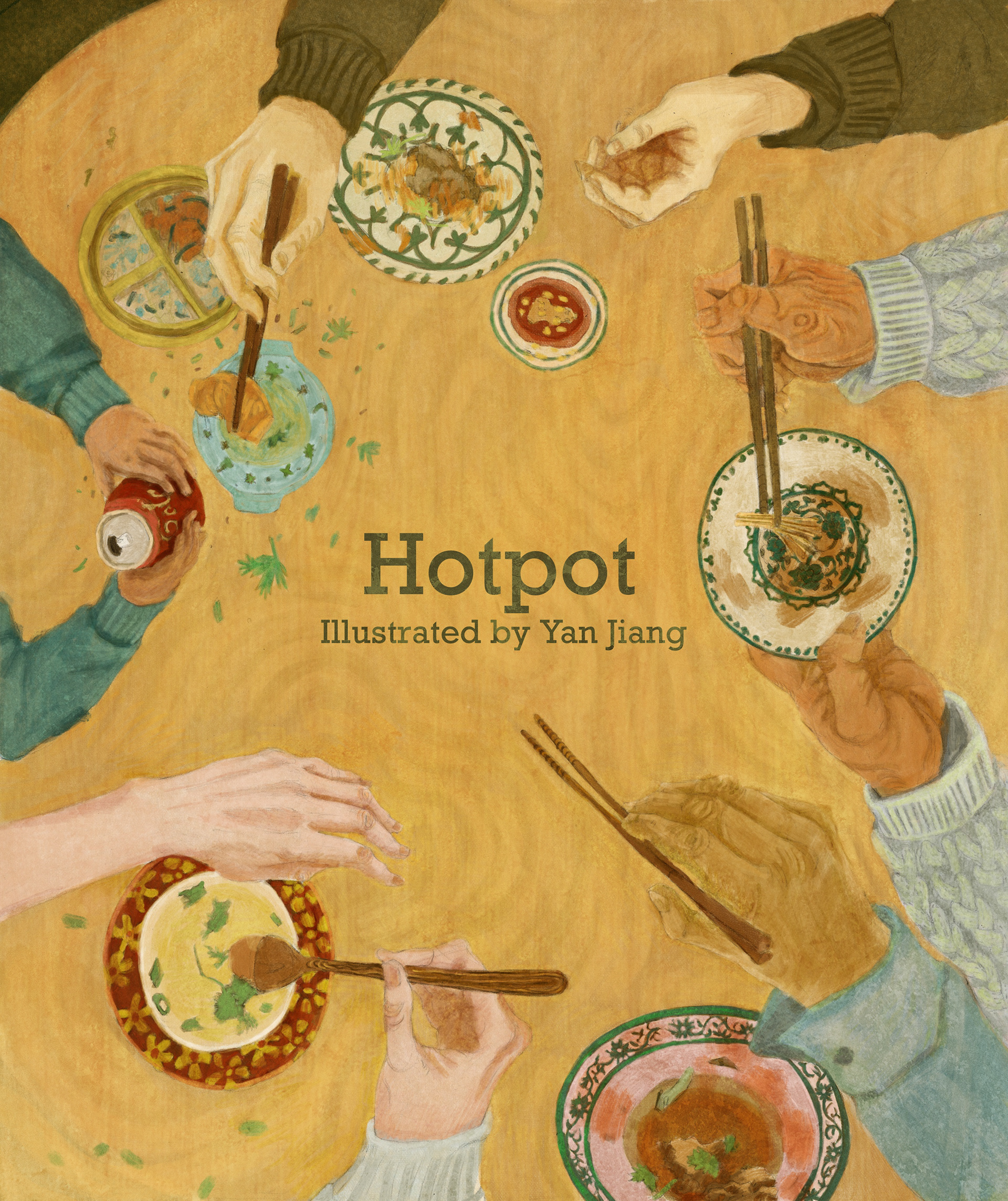 Hotpot (pencil and digital), 2023