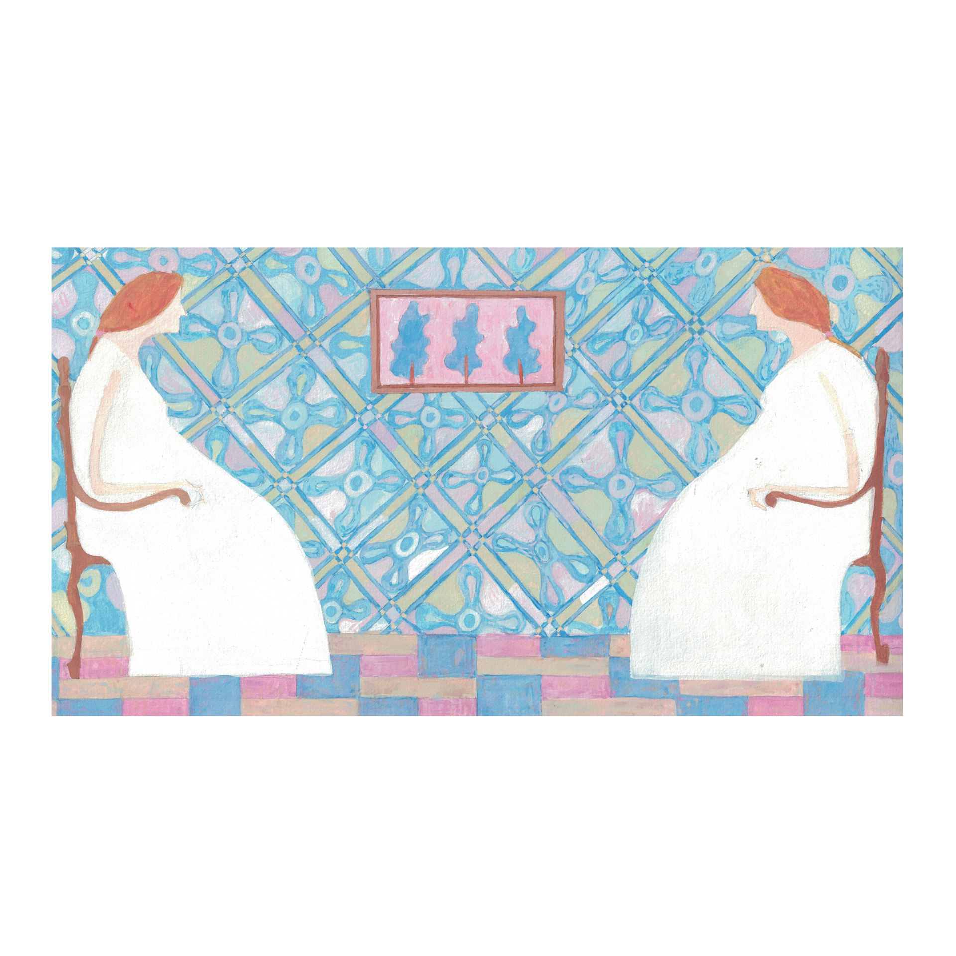 Sintra (gouache), 2025