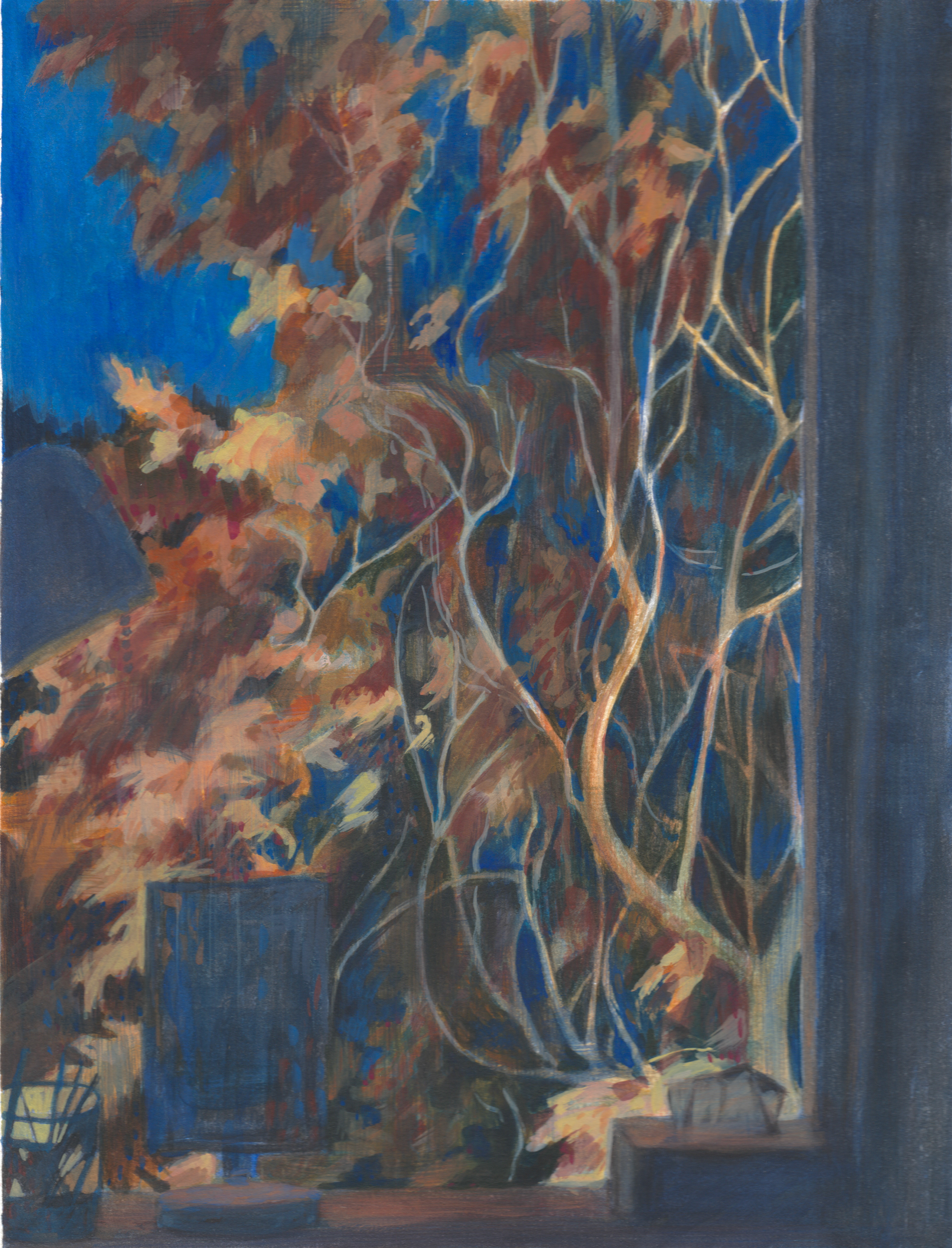 Home No.4 (gouache), 2025