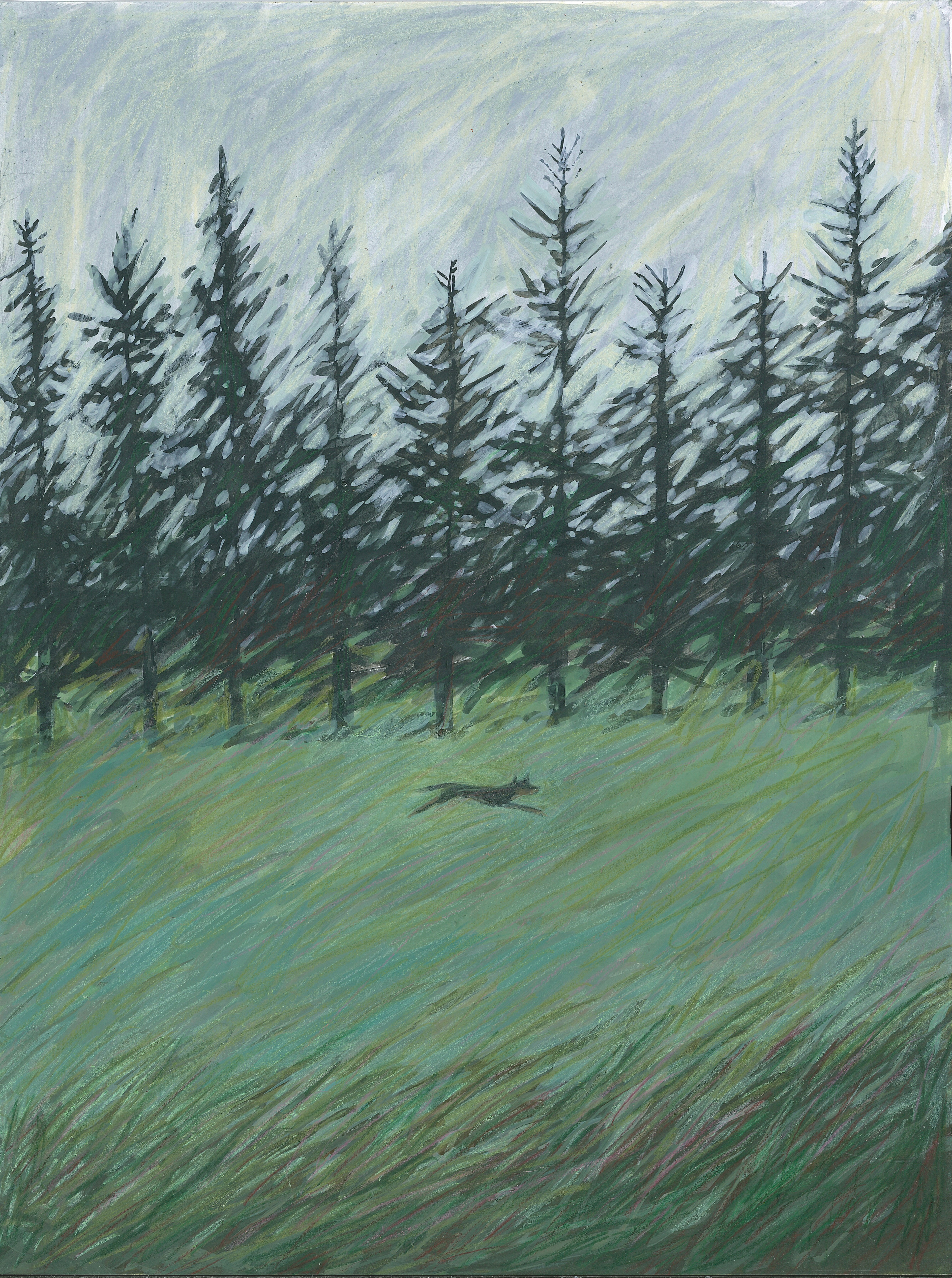 The Song of Freedom (mixed media), 2025