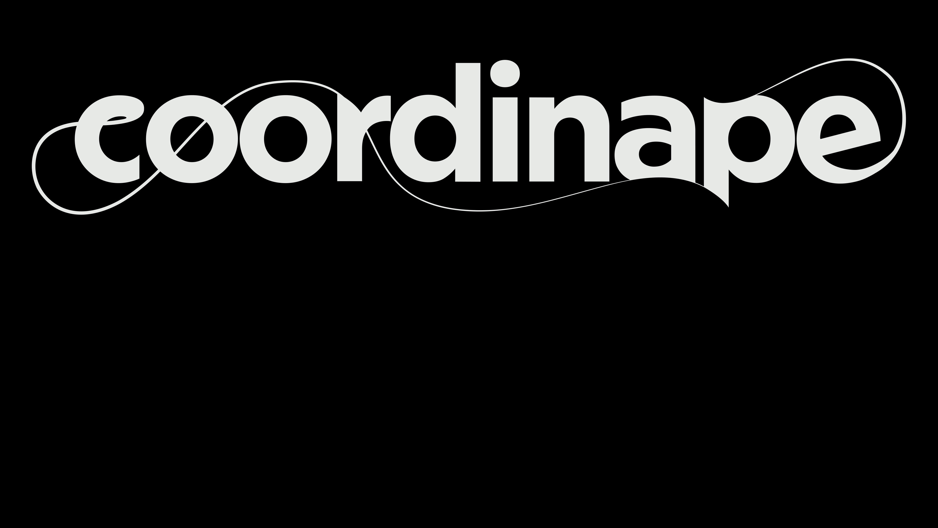 The coordinape logomark with wavy contours.