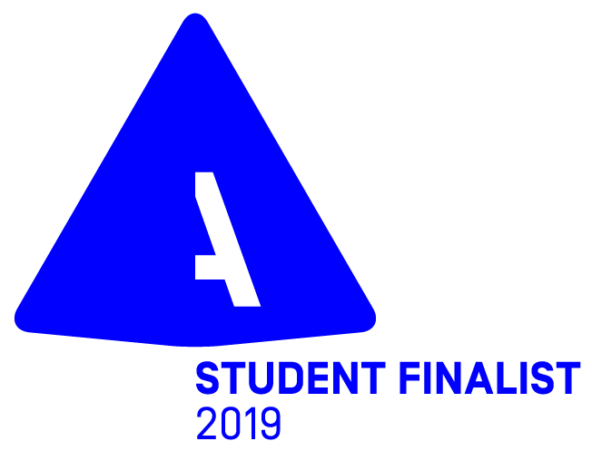 An Australian Graphic Design Association (AGDA) Student Awards 2019 Finalist badge.