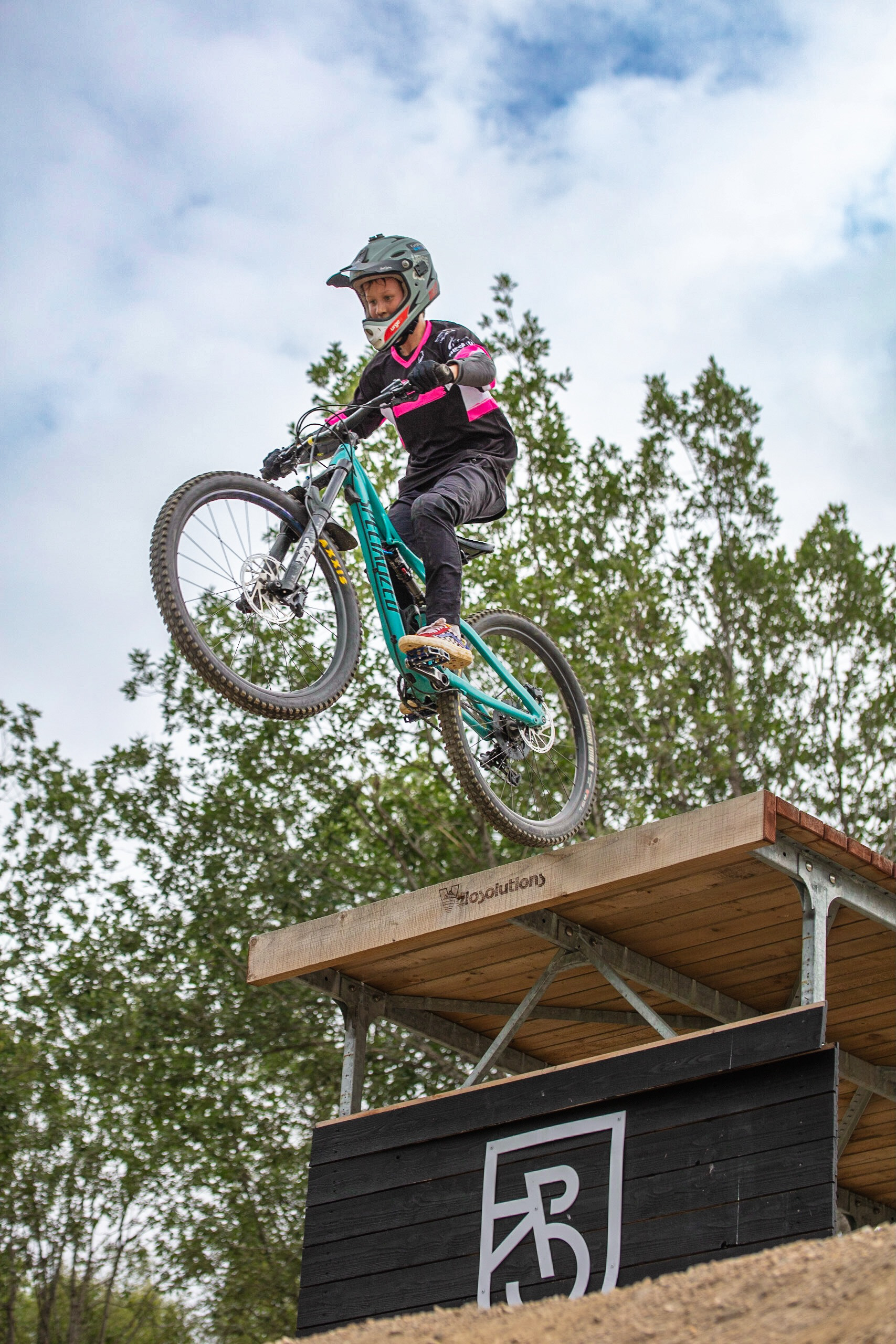 Saut en vélo d’un gap de 3m