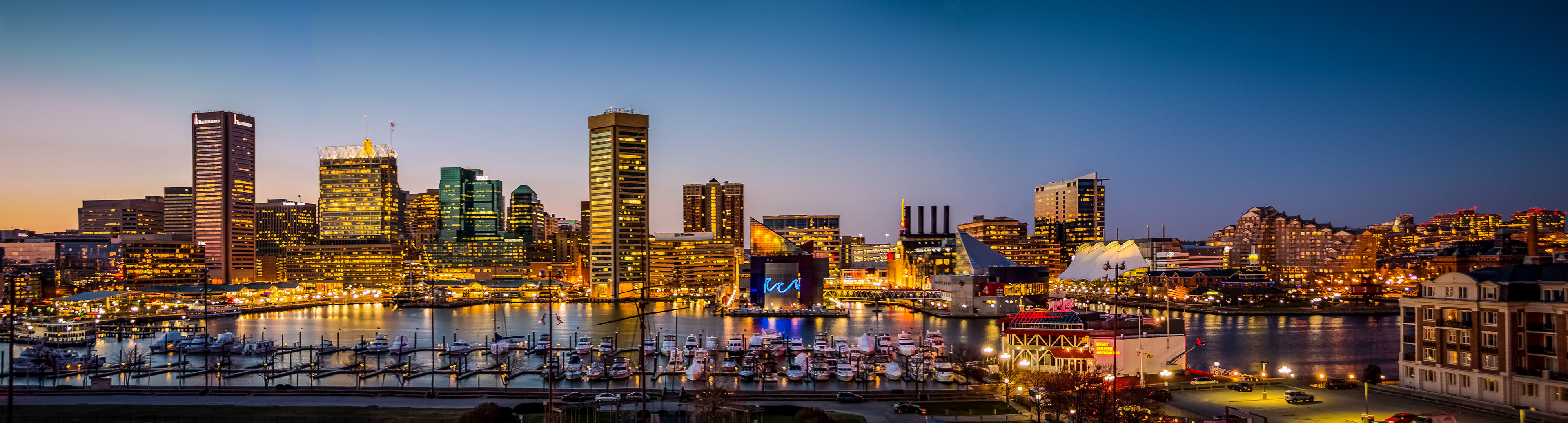 Baltimore at Blue Hour