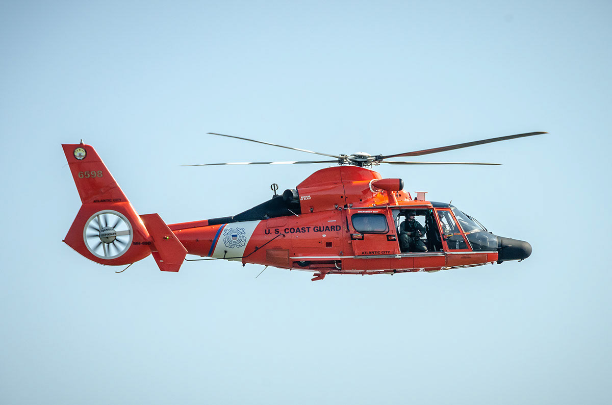 Comin' to save the day! (USCG Dolphin)