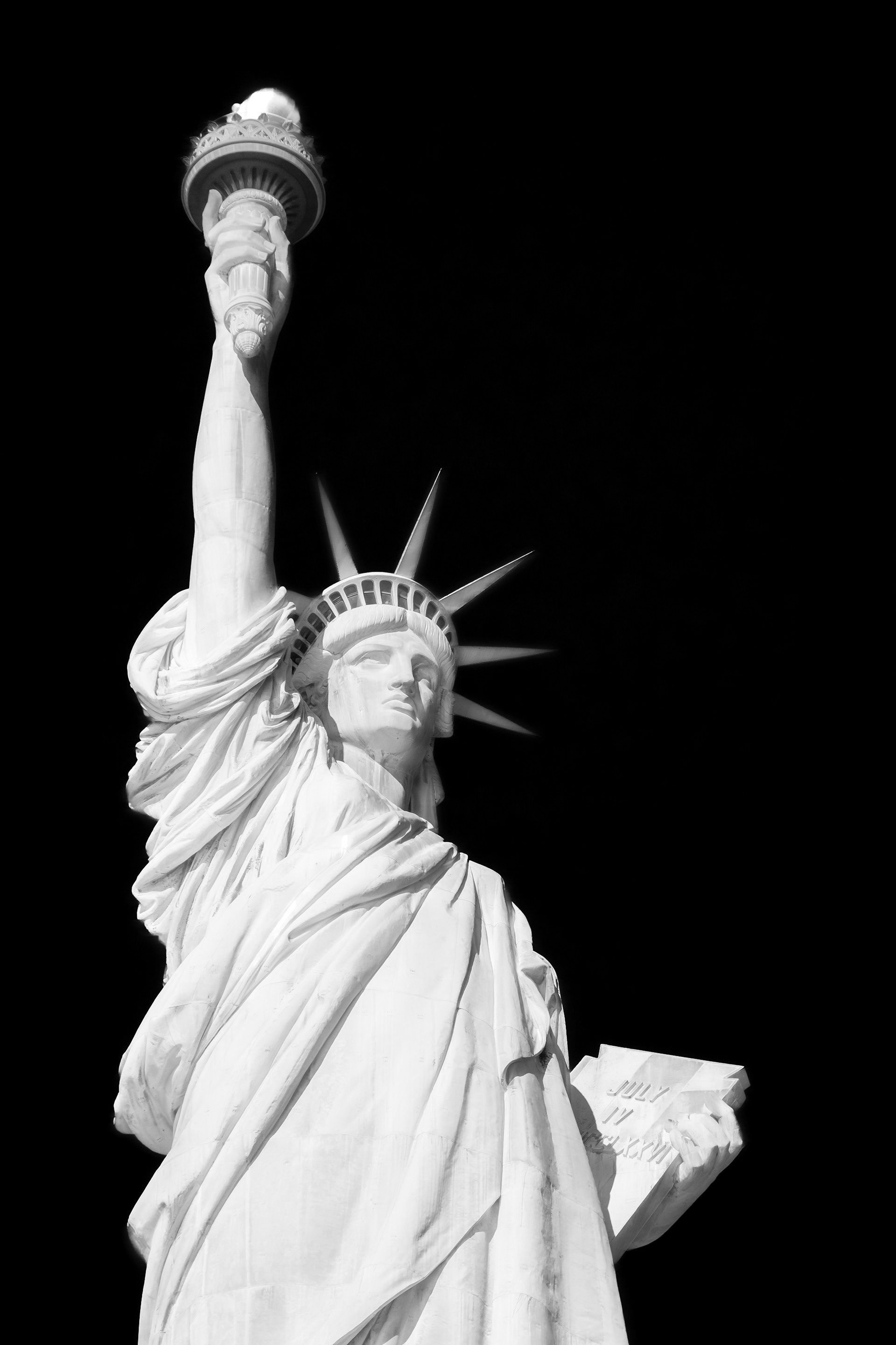 Lady Liberty (Digital B&W IR conversion)