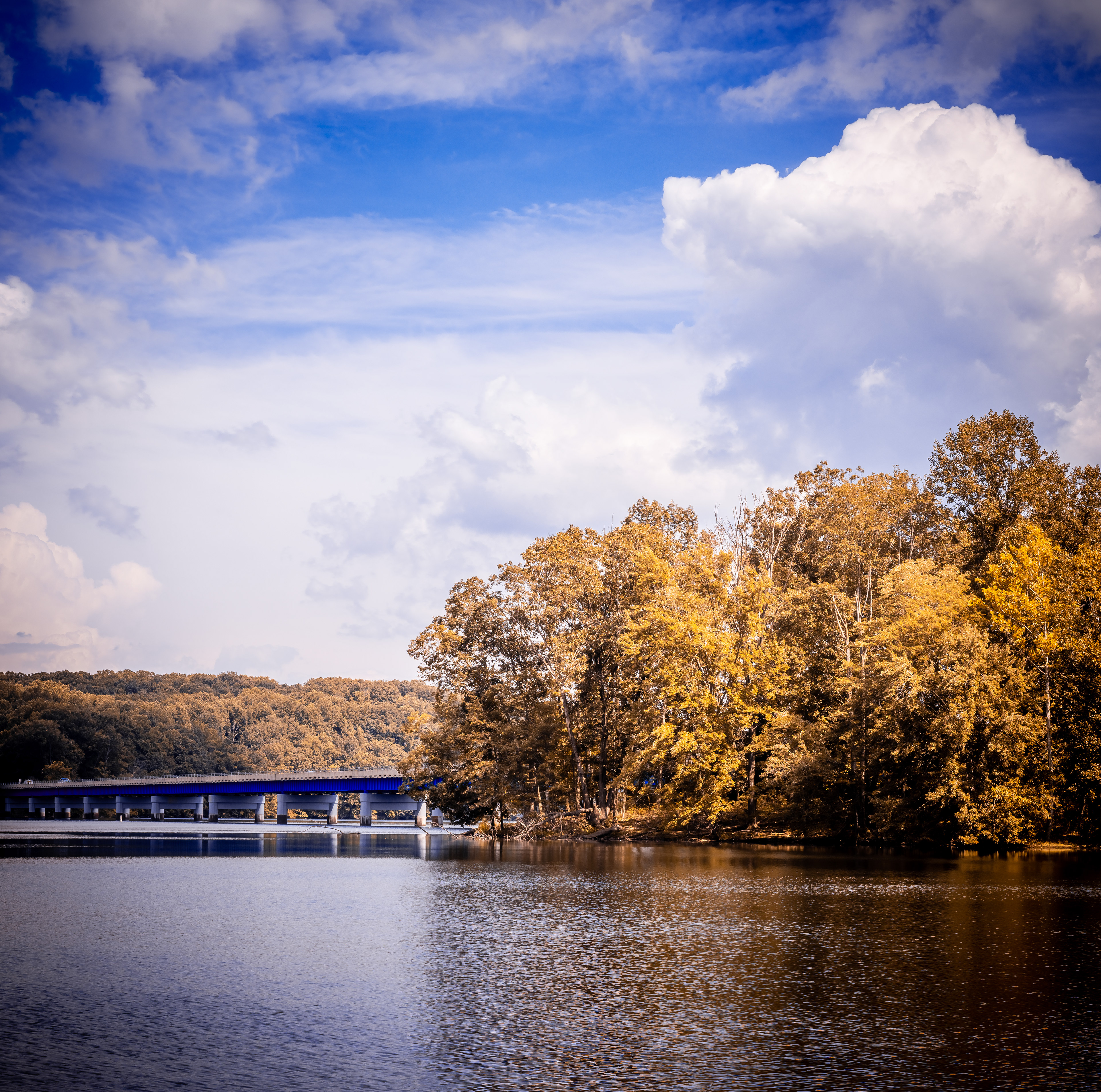 Lake 2 color IR (Digital false color IR conversion)