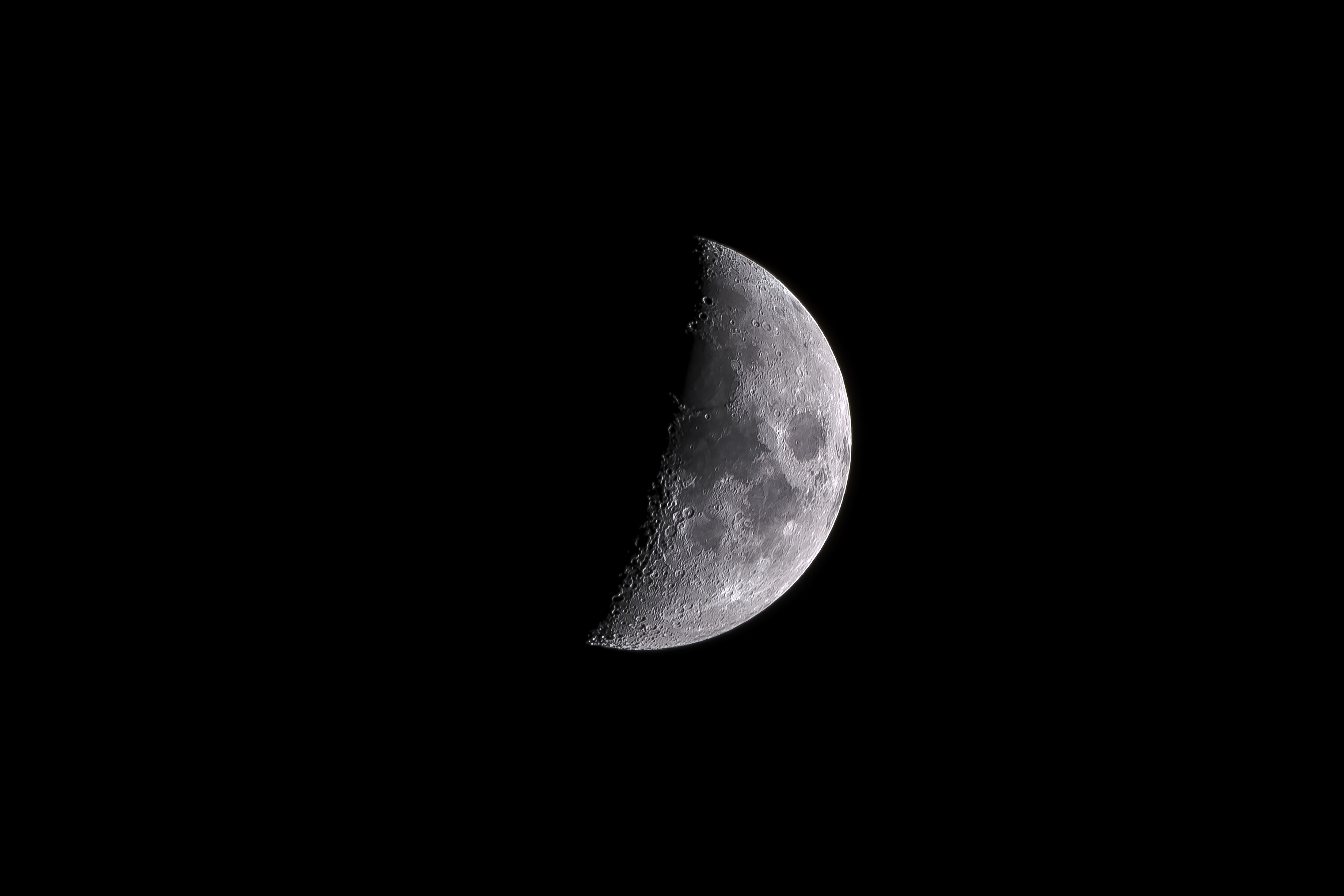 Waxing Quarter Moon