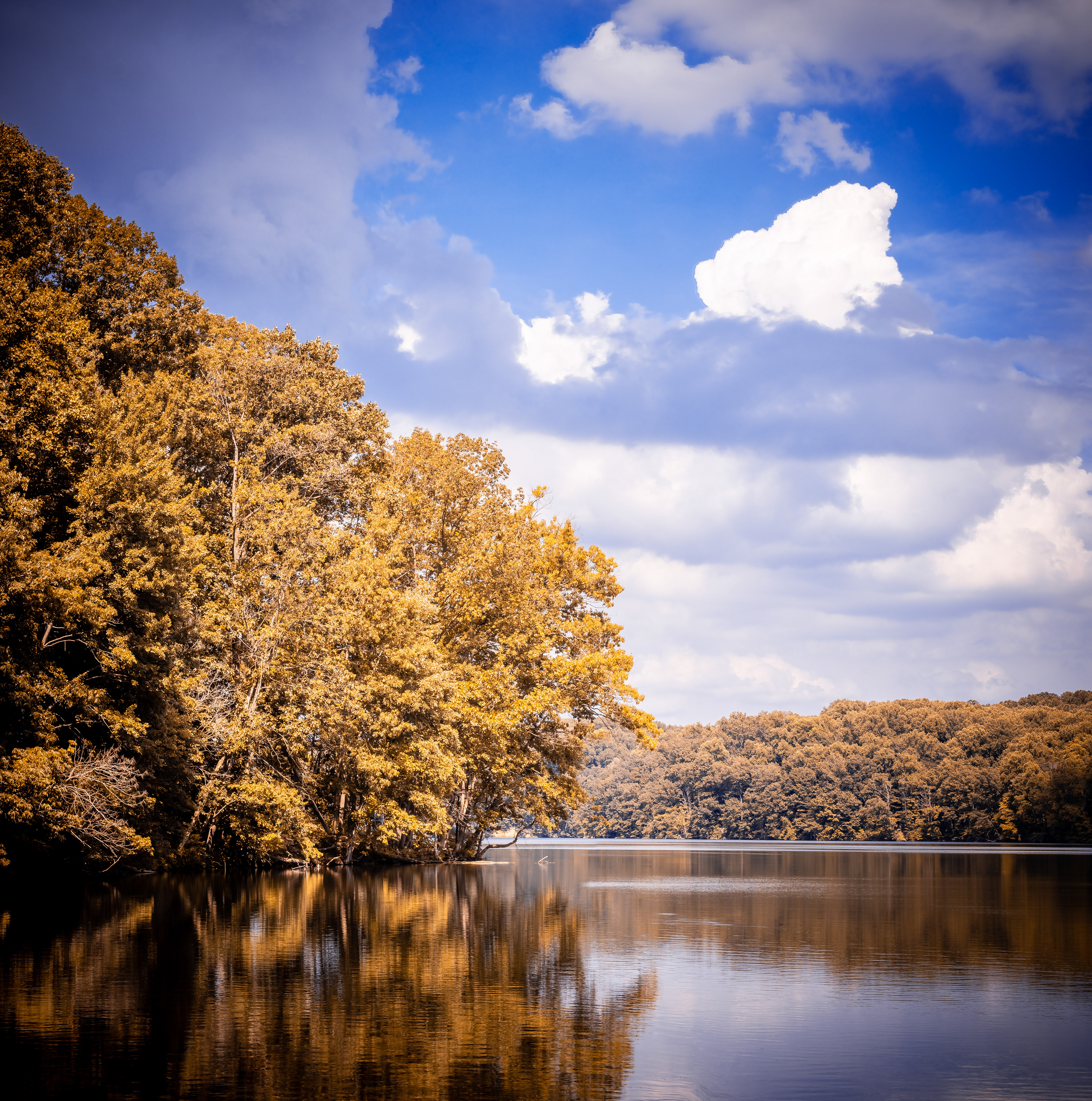 Lake 1 color IR (Digital false color IR conversion)