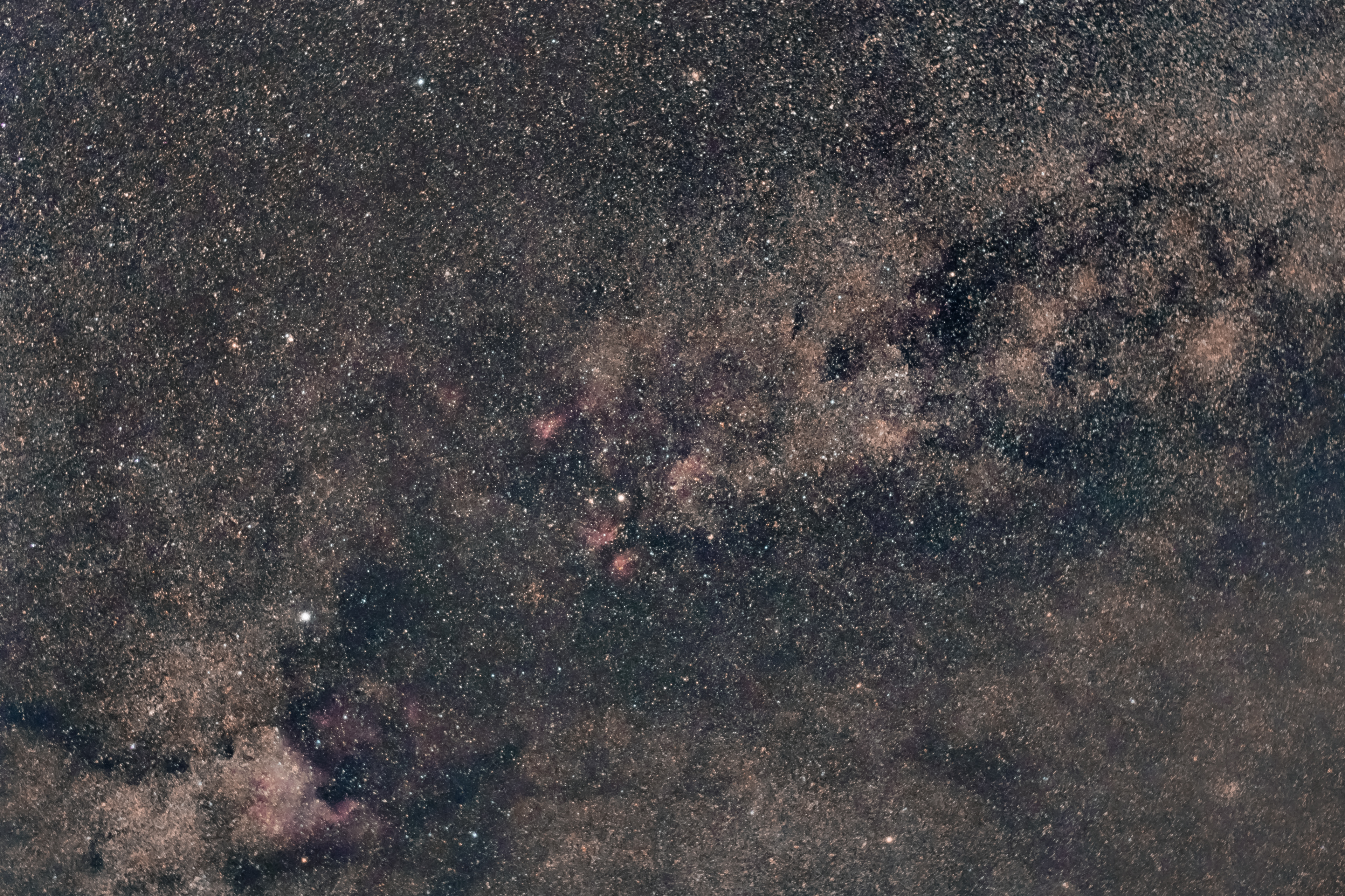 Cygnus and North American Nebula - Milky Way Core