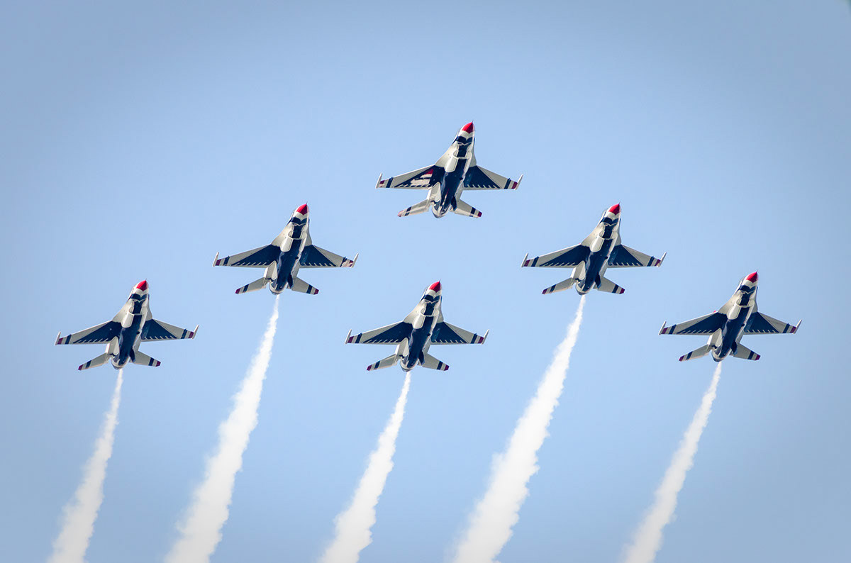 Delta Flat Pass (USAF Thunderbirds)