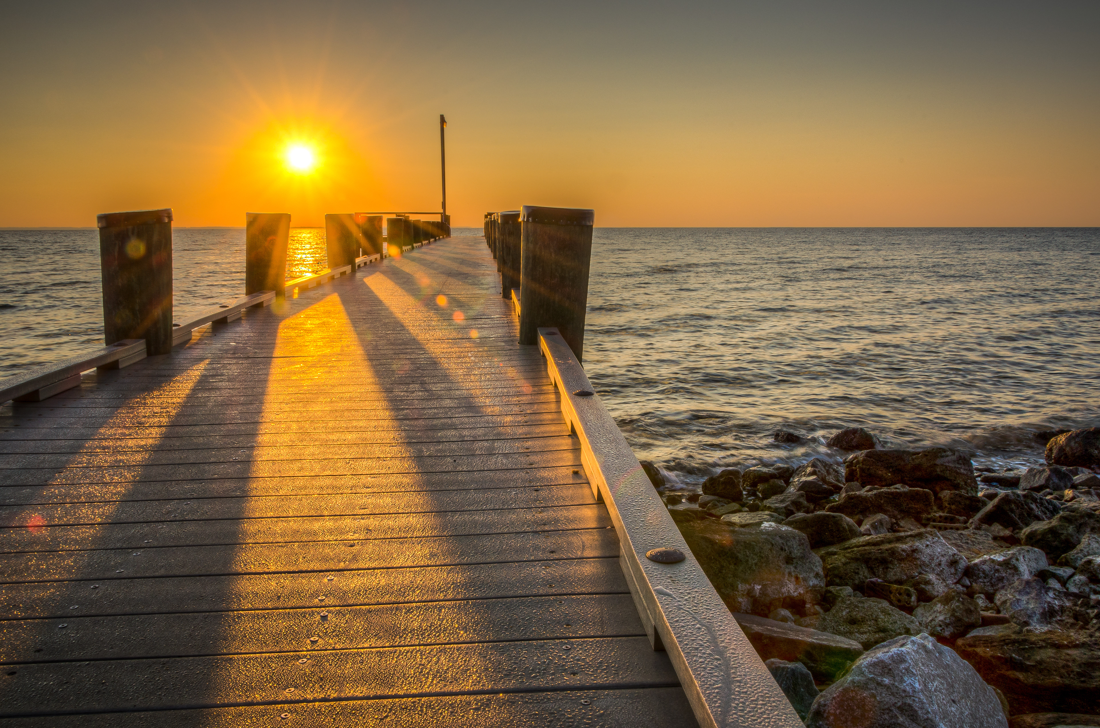 Dock at Sunrise