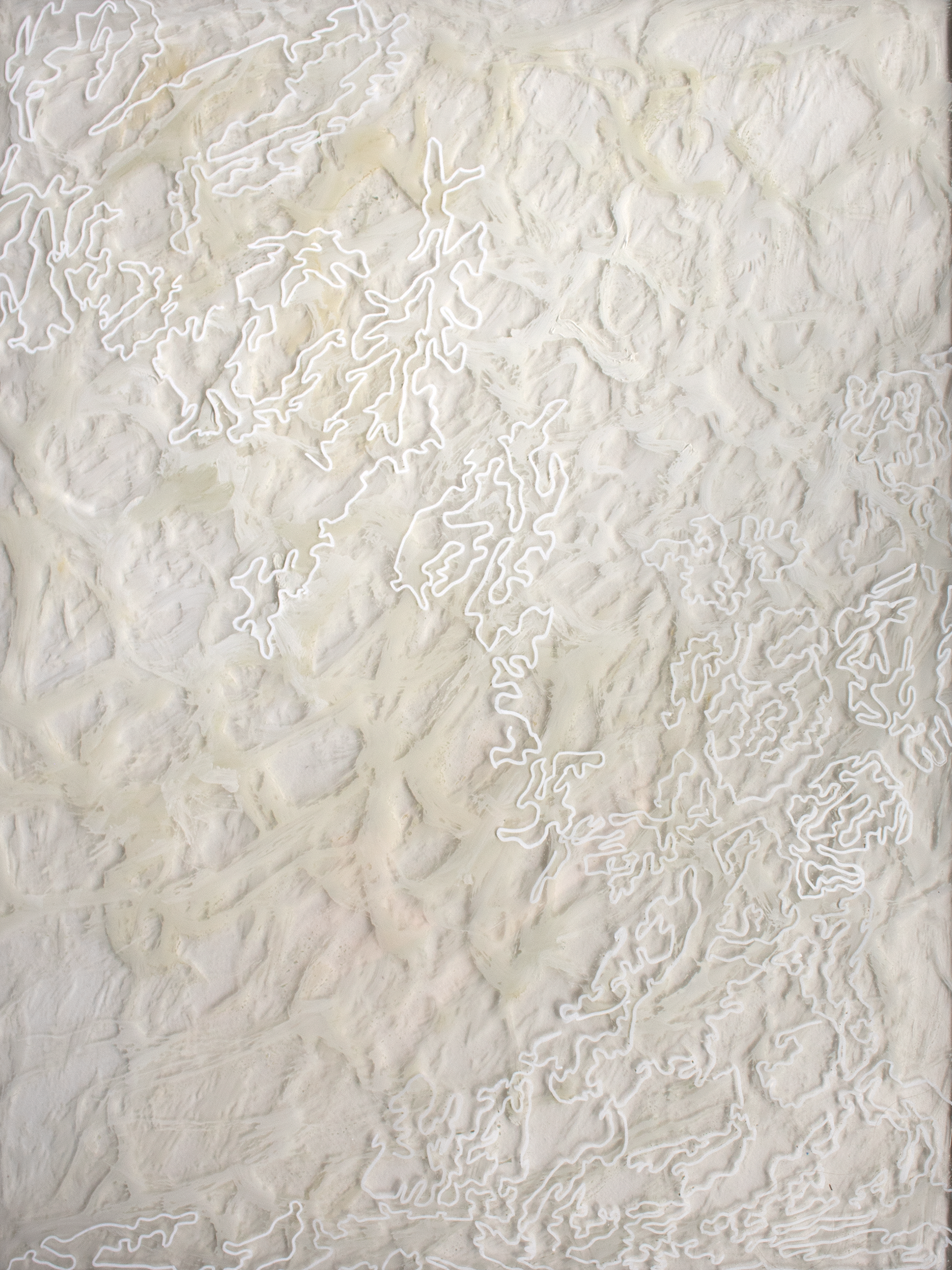 Transcend (2021), 18"x24", Mixed media