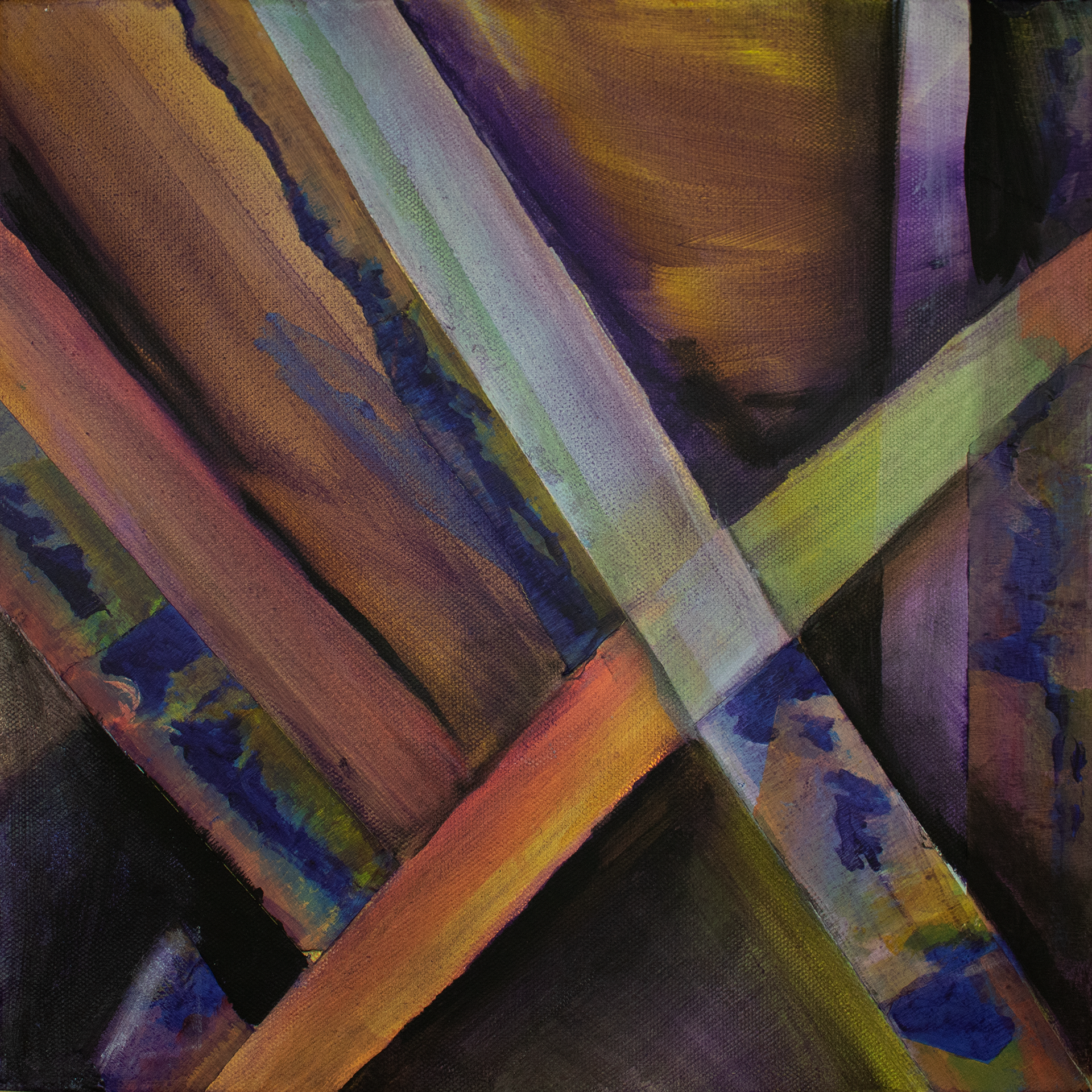 Jack, Acrylic on Canvas, 12"x12", 2018