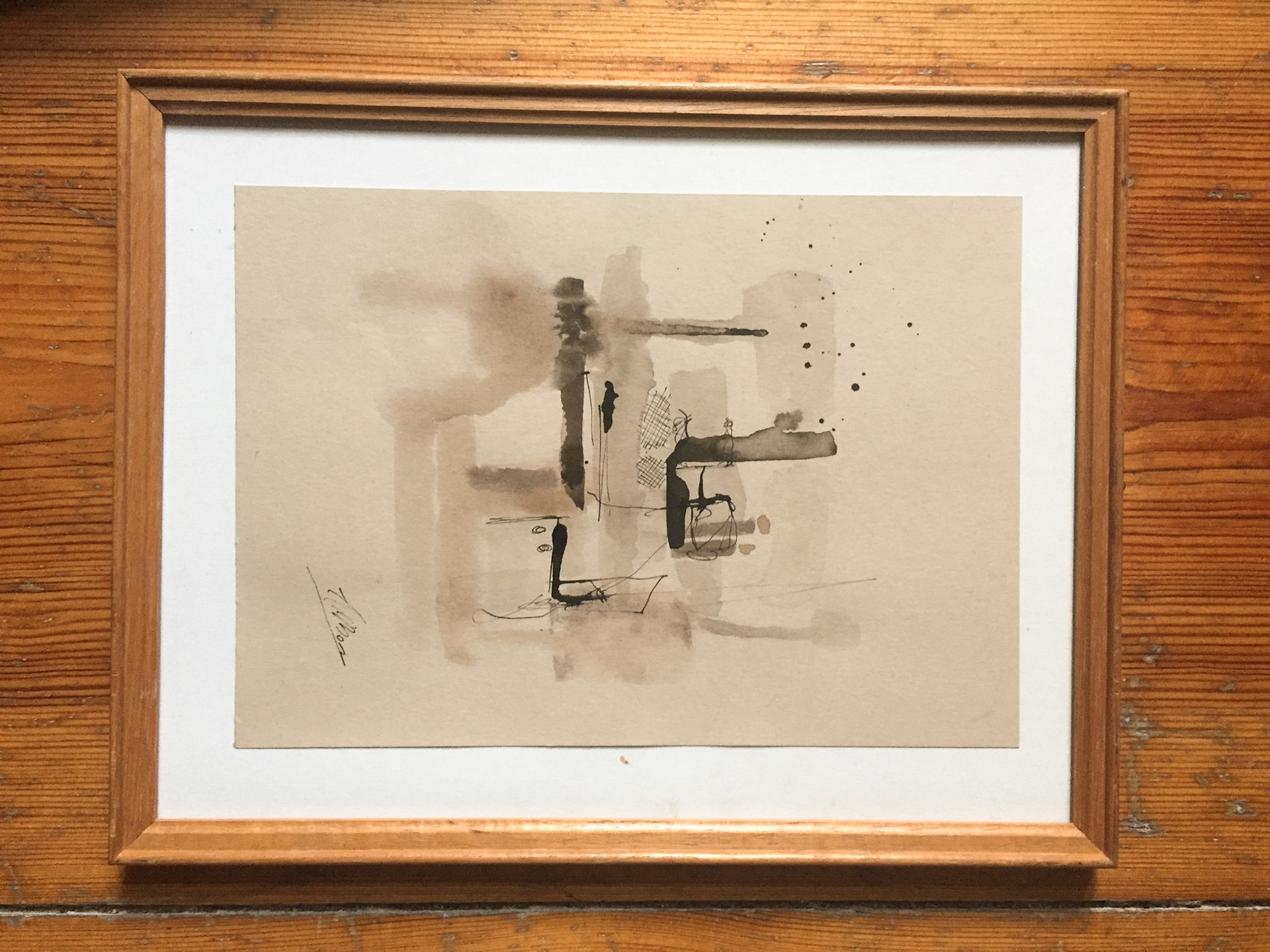"Ingenio" 2018 Indian ink on paper.