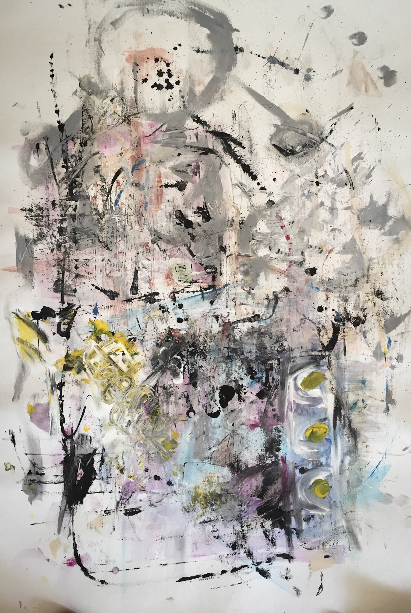 "Semaforo". 2018. Mixed technique
