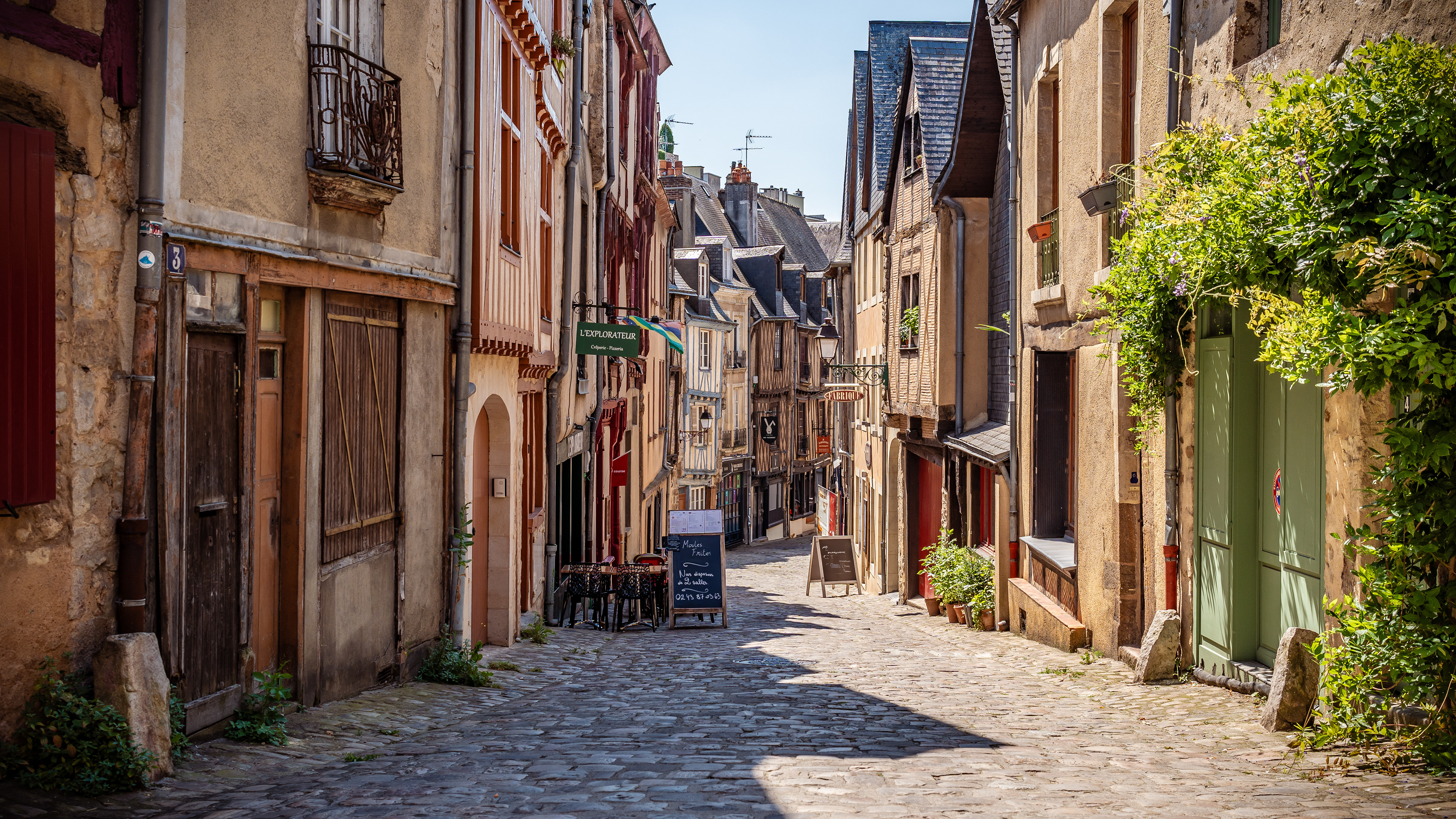 Le vieux Mans, en France