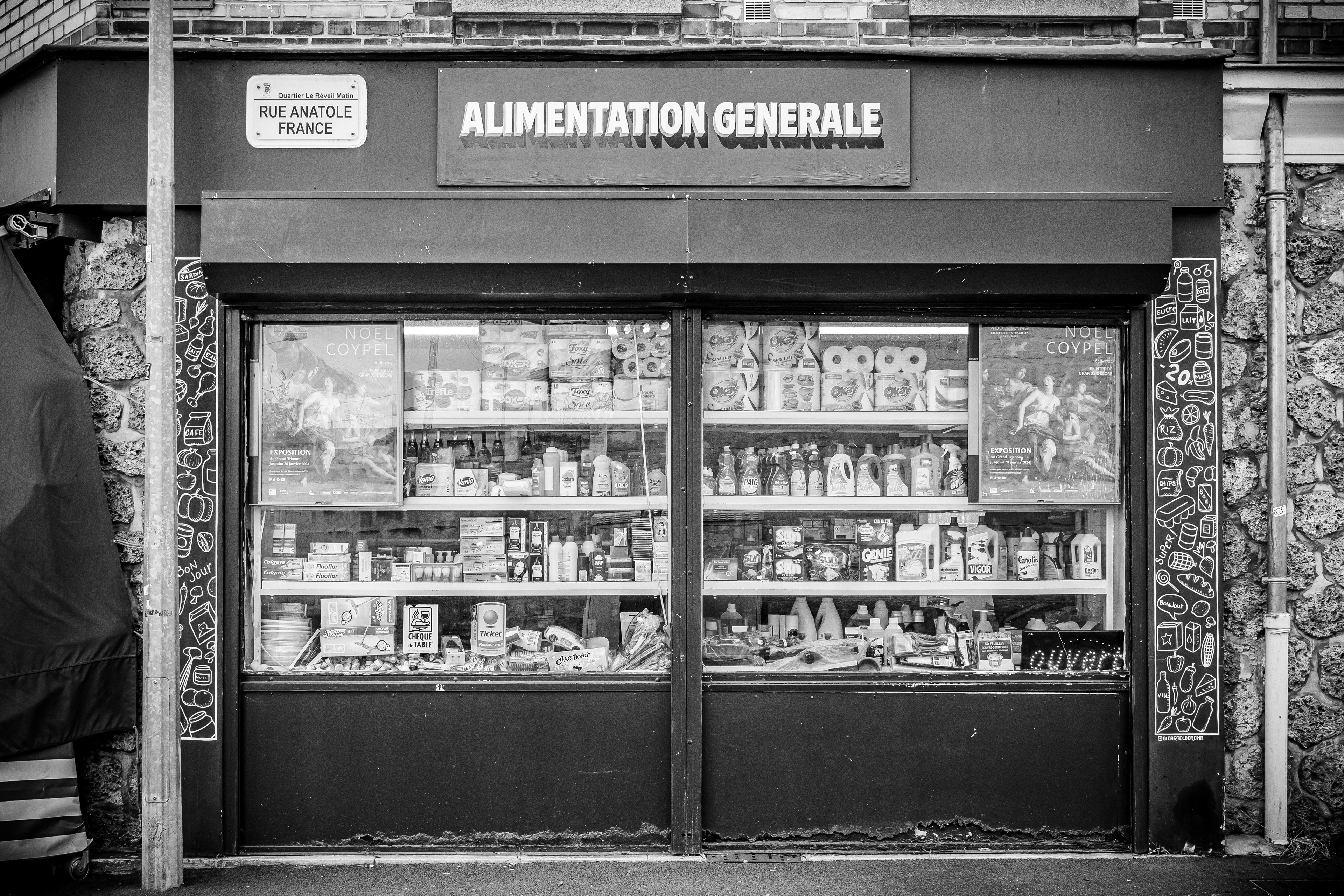 Une épicerie à Houilles