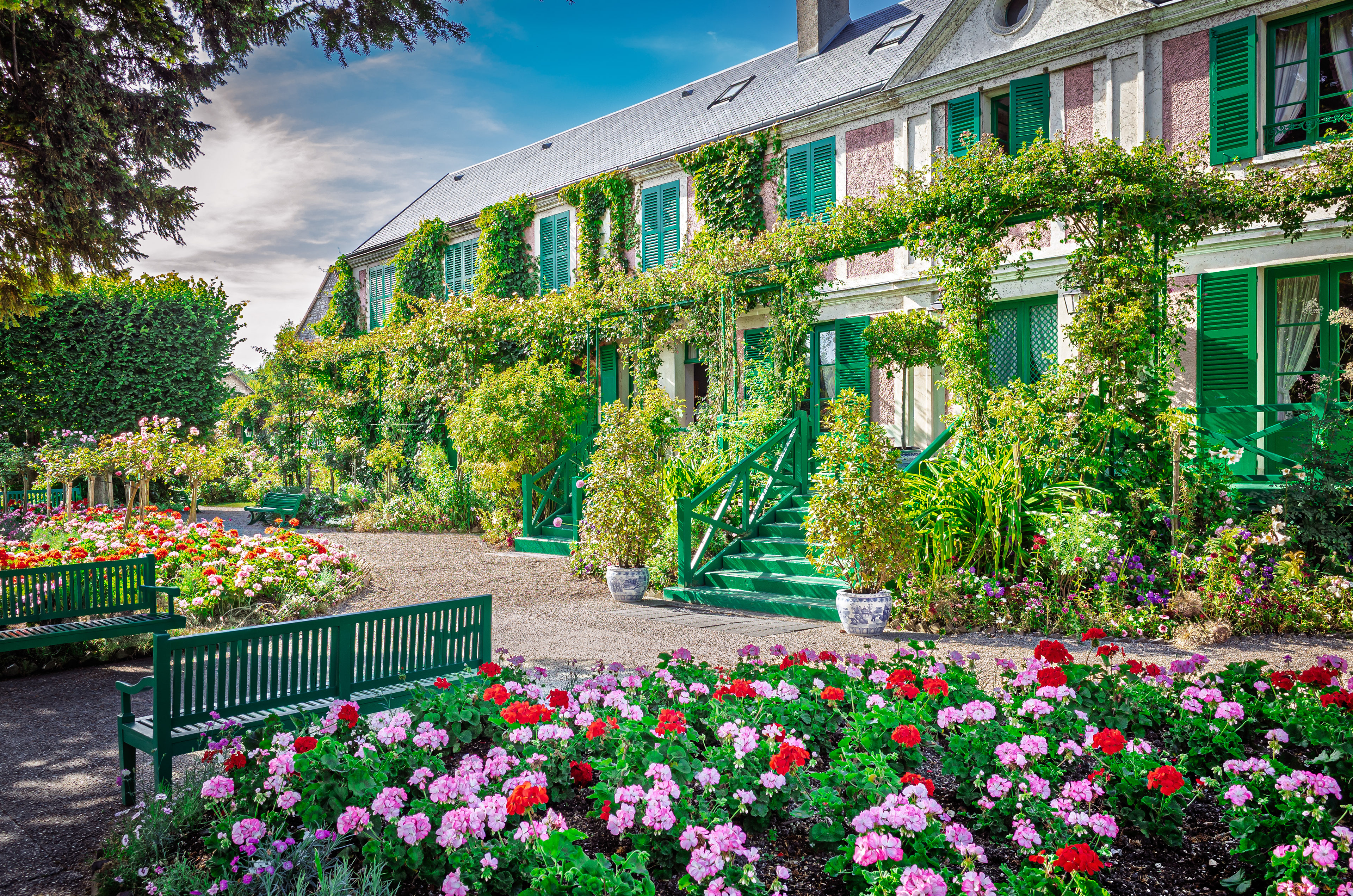 La maison de Claude Monet à Giverny (France)