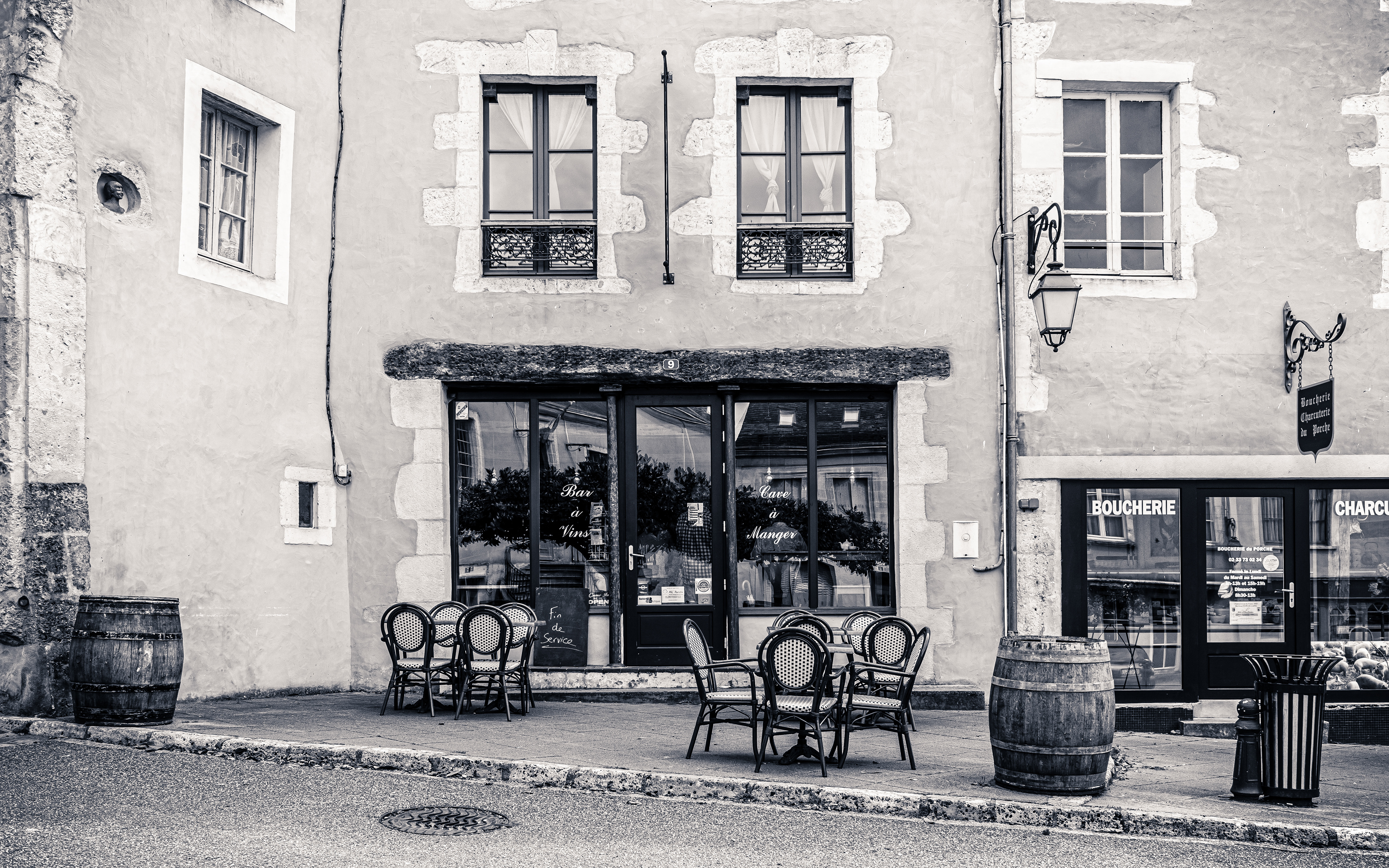 Un café à Bellême sur Sarthe
