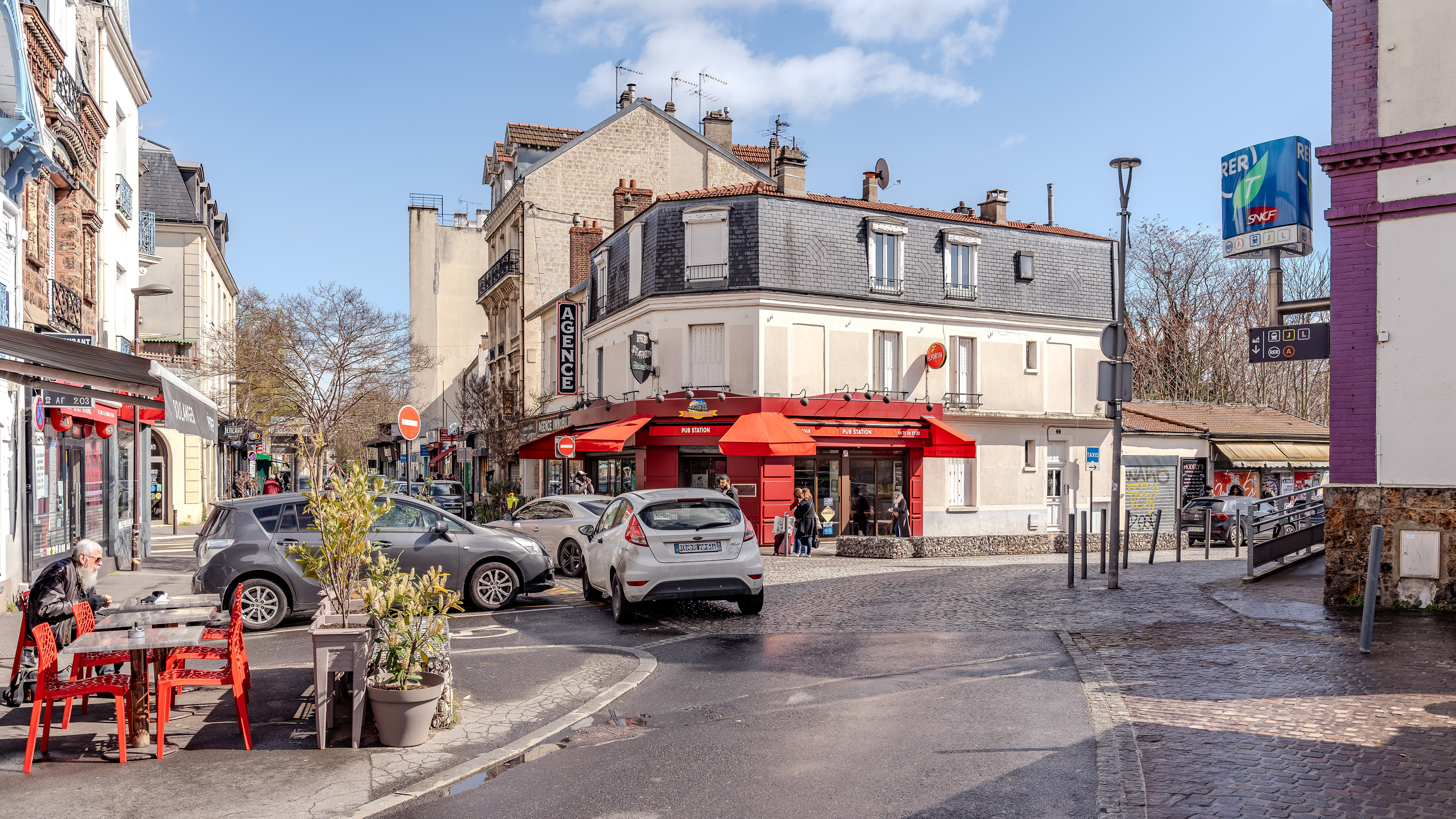 La gare de Houilles