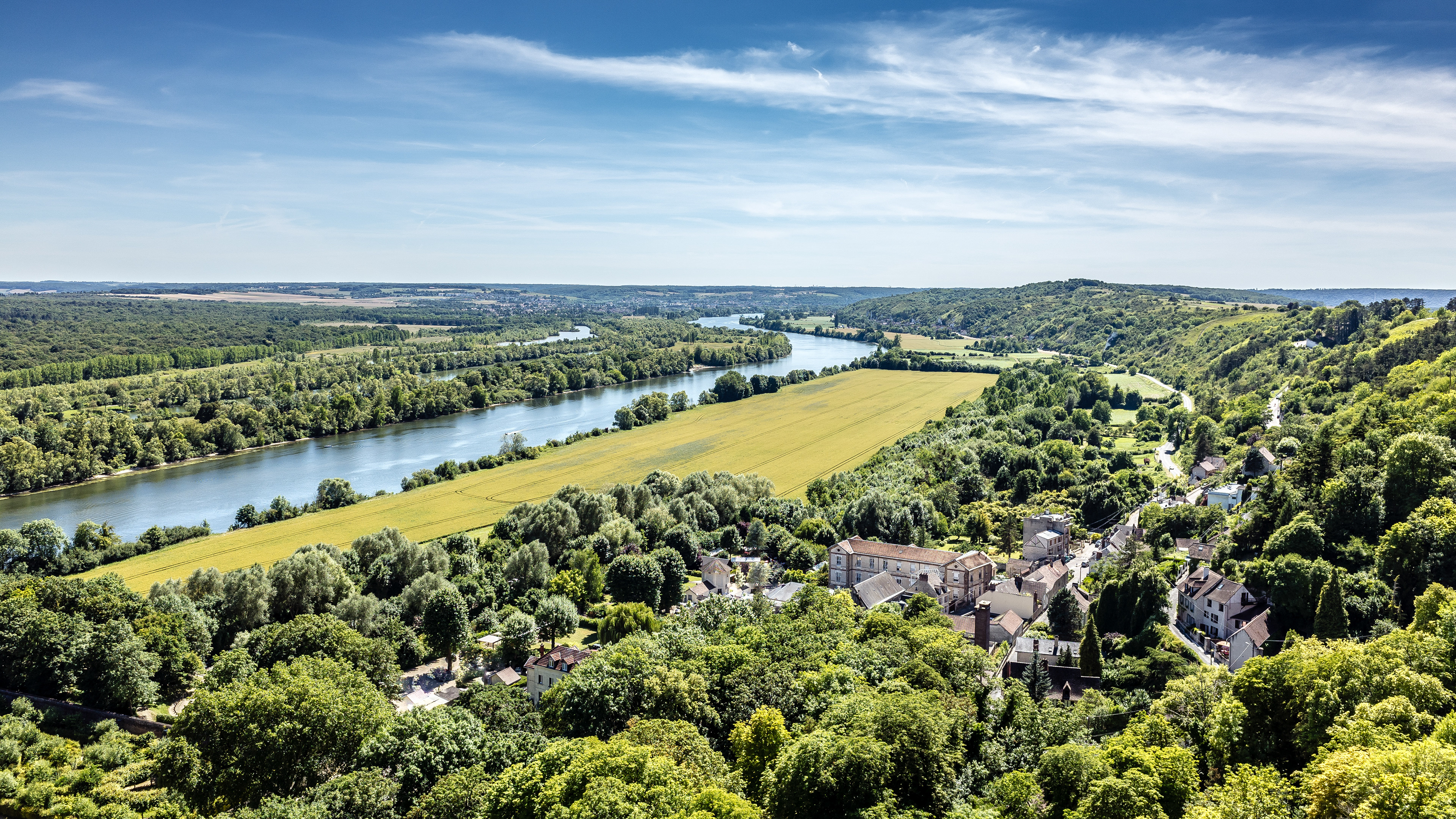Paysage en France
