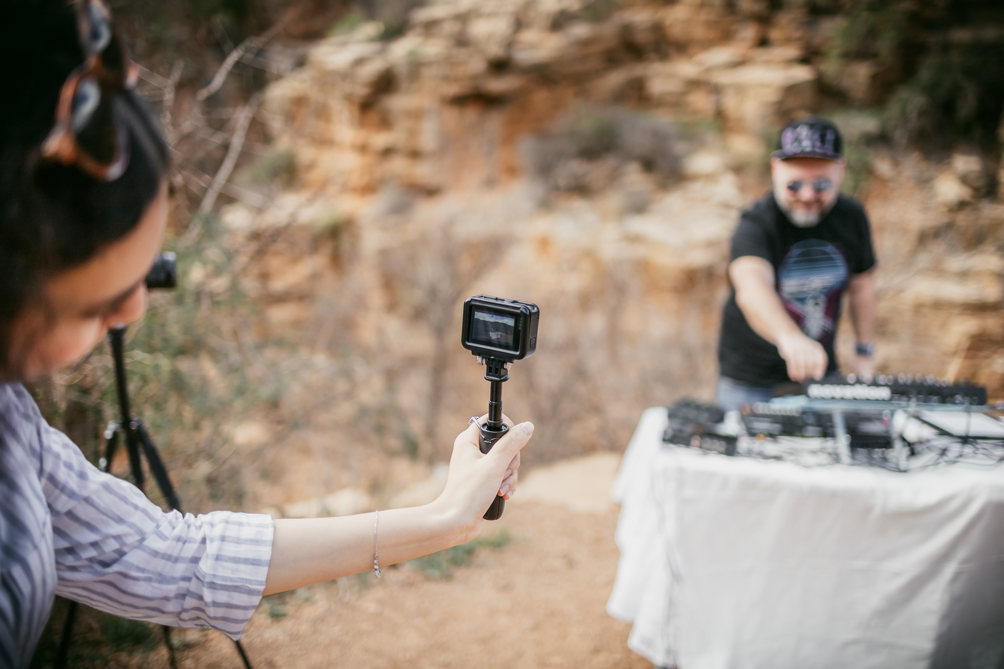 Scène issue d'un tournage à Agadir (Les Sondiers / KNARF)