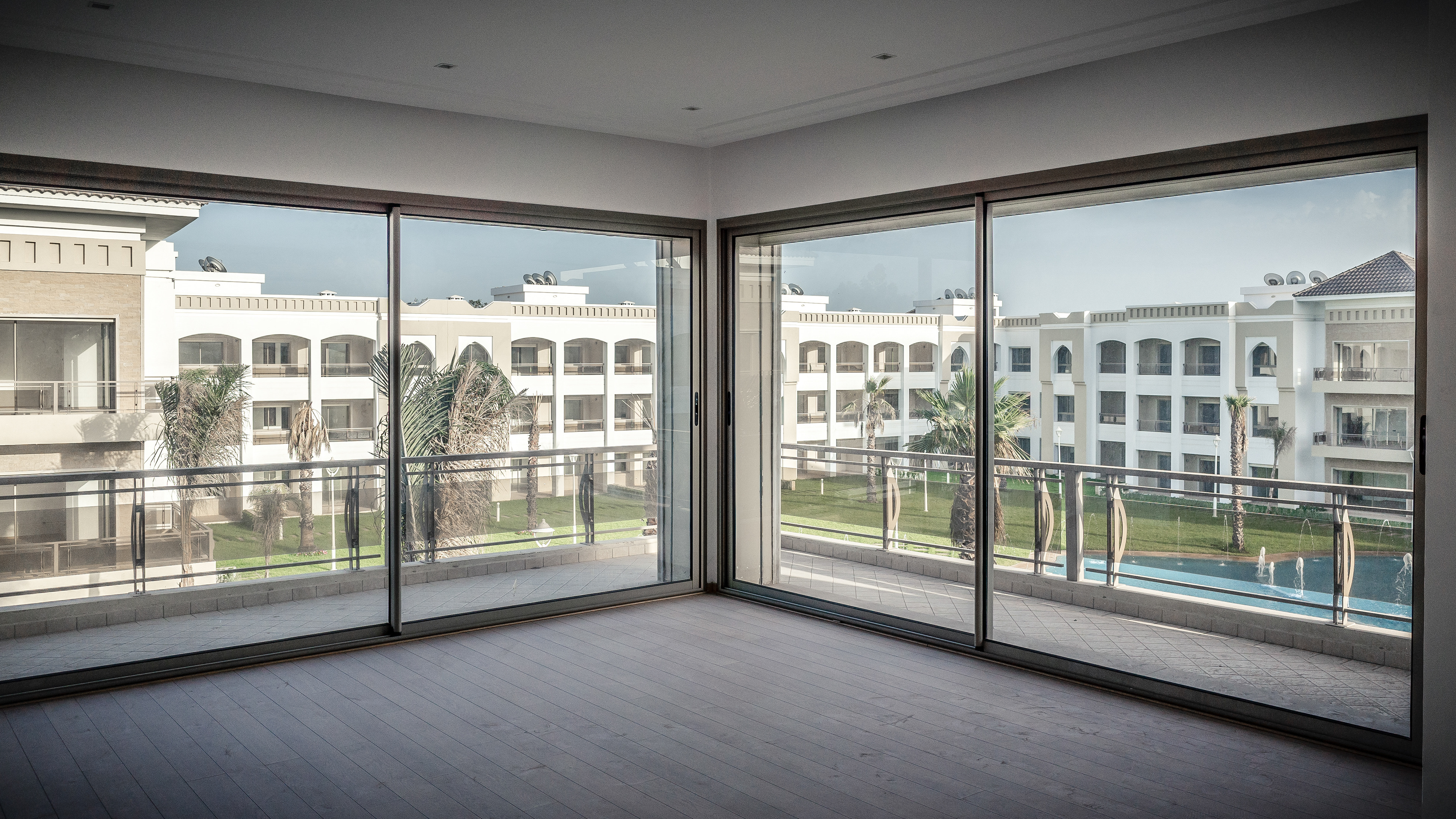 Un complexe immobilier de luxe à Bouskoura, Casablanca (Maroc)