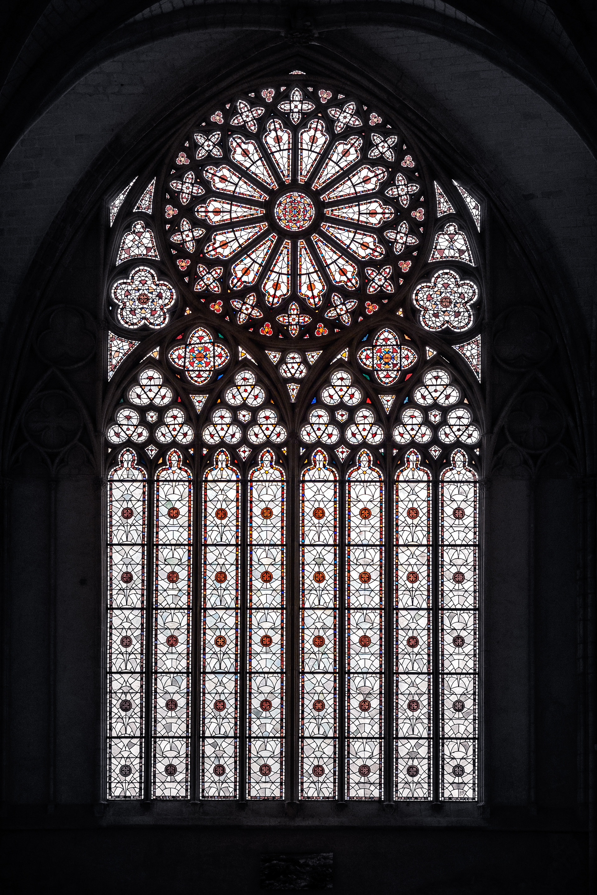 Vitrail dans une église