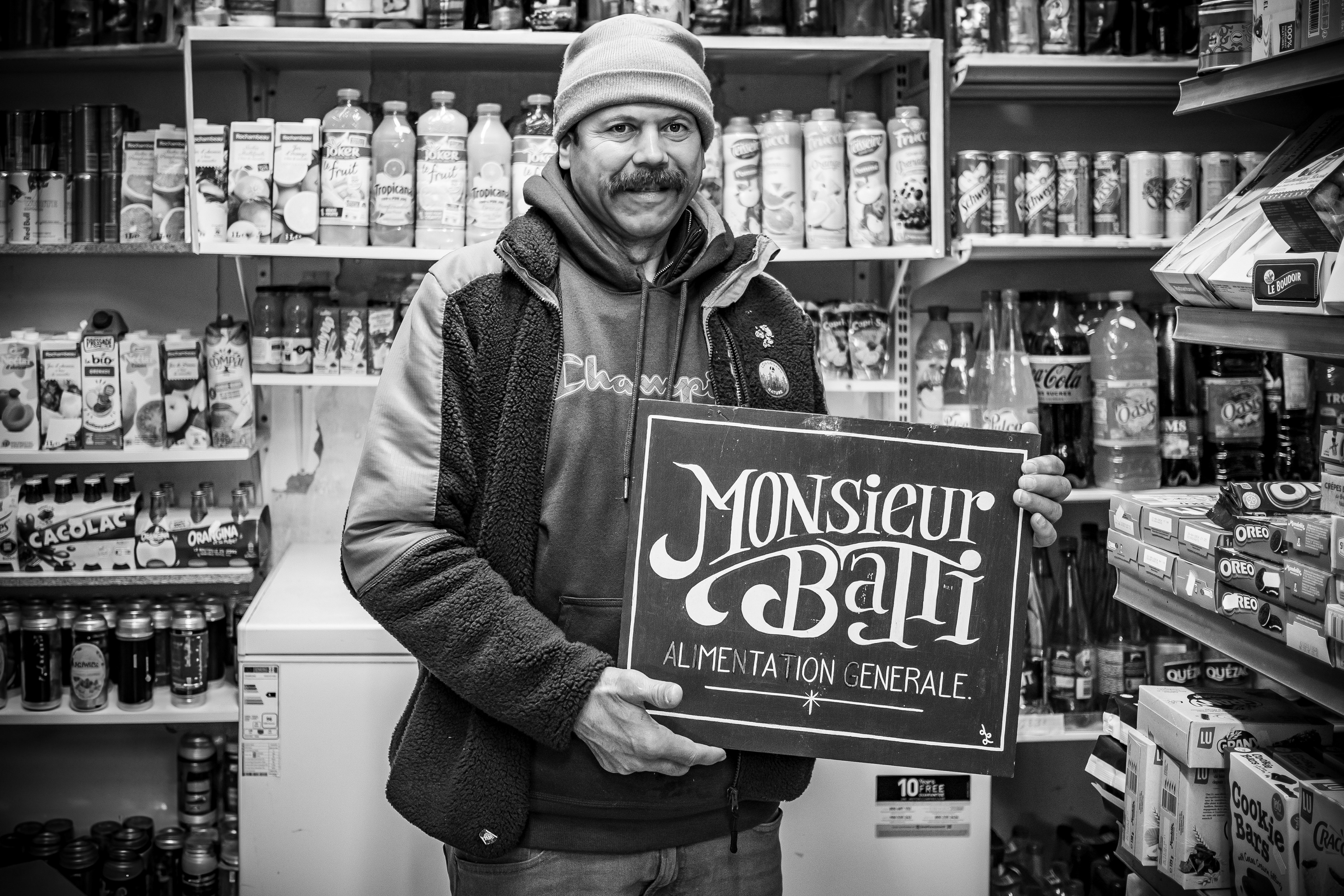 Une épicerie à Houilles