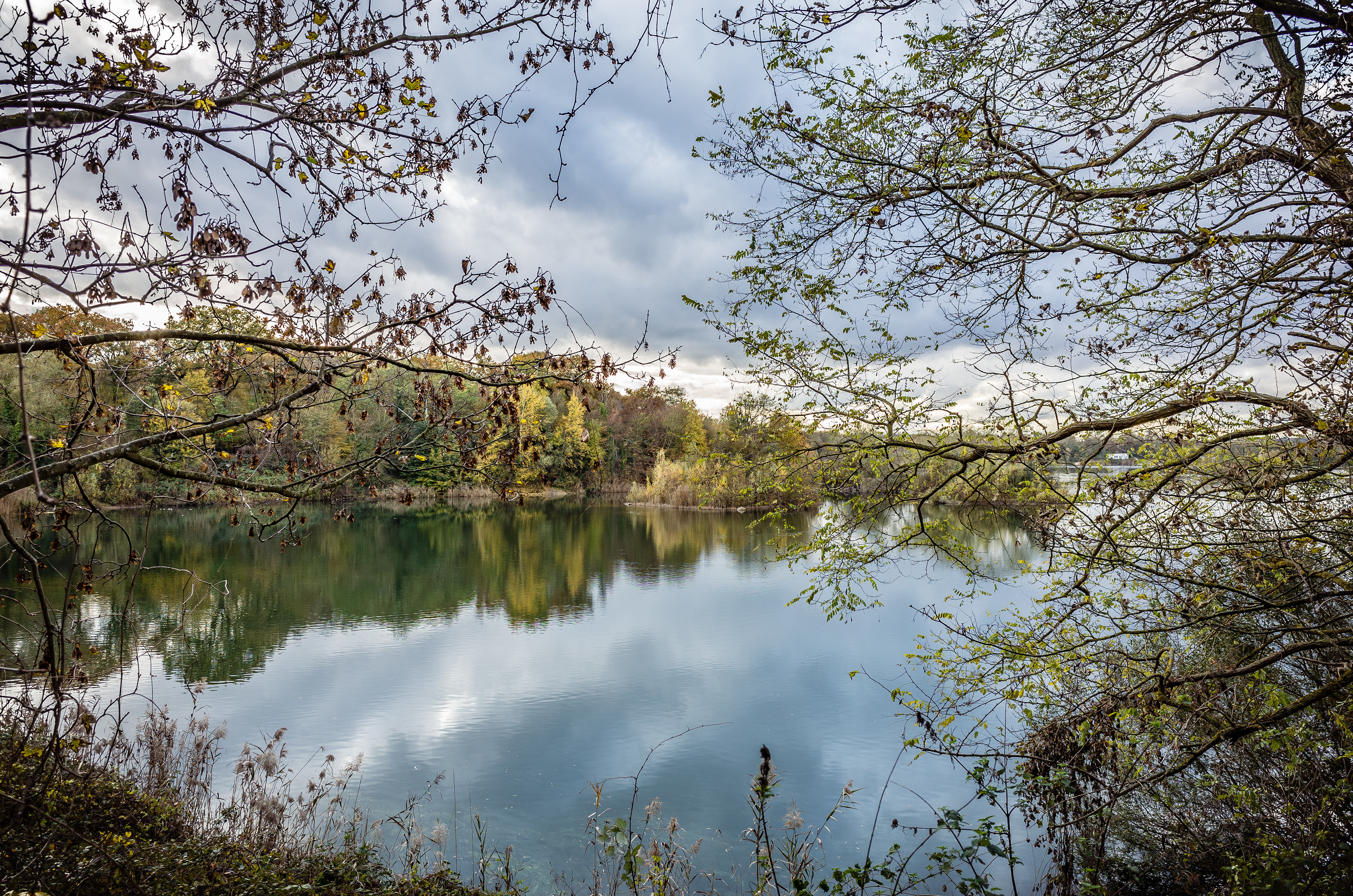 L'étang du Corra en France