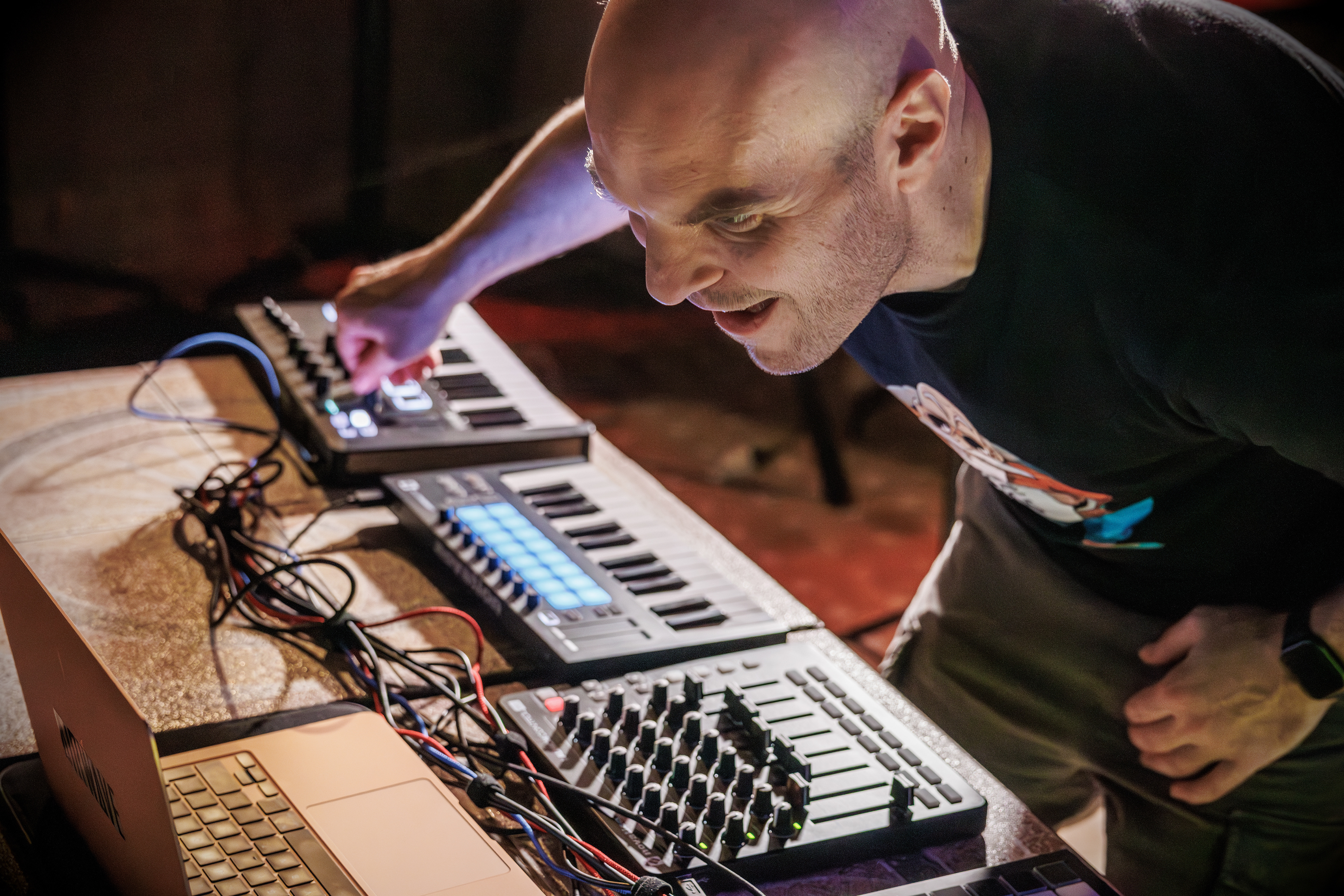 L'artiste Airwave dans une soirée privée à Agadir
