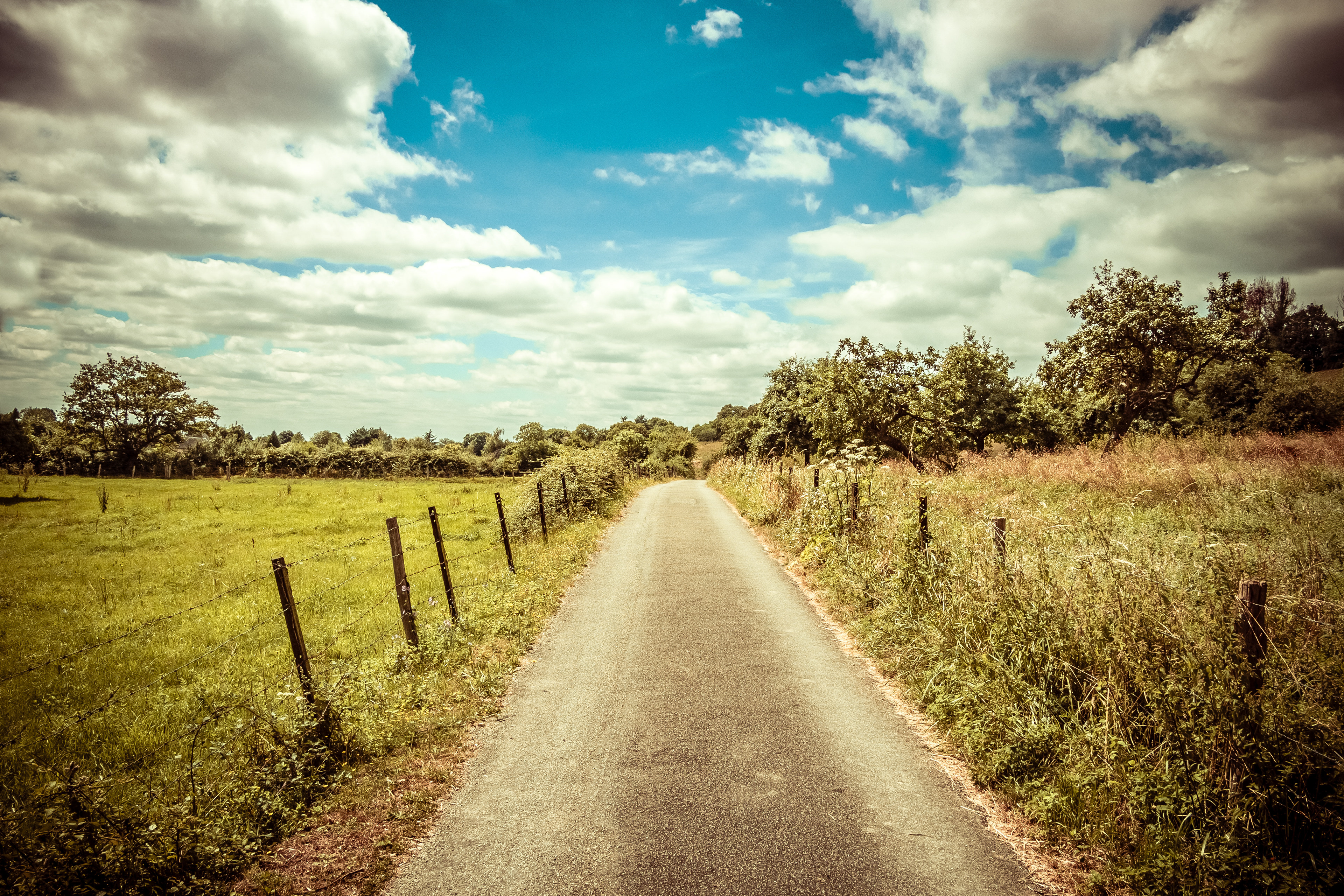 Route de campagne (France)