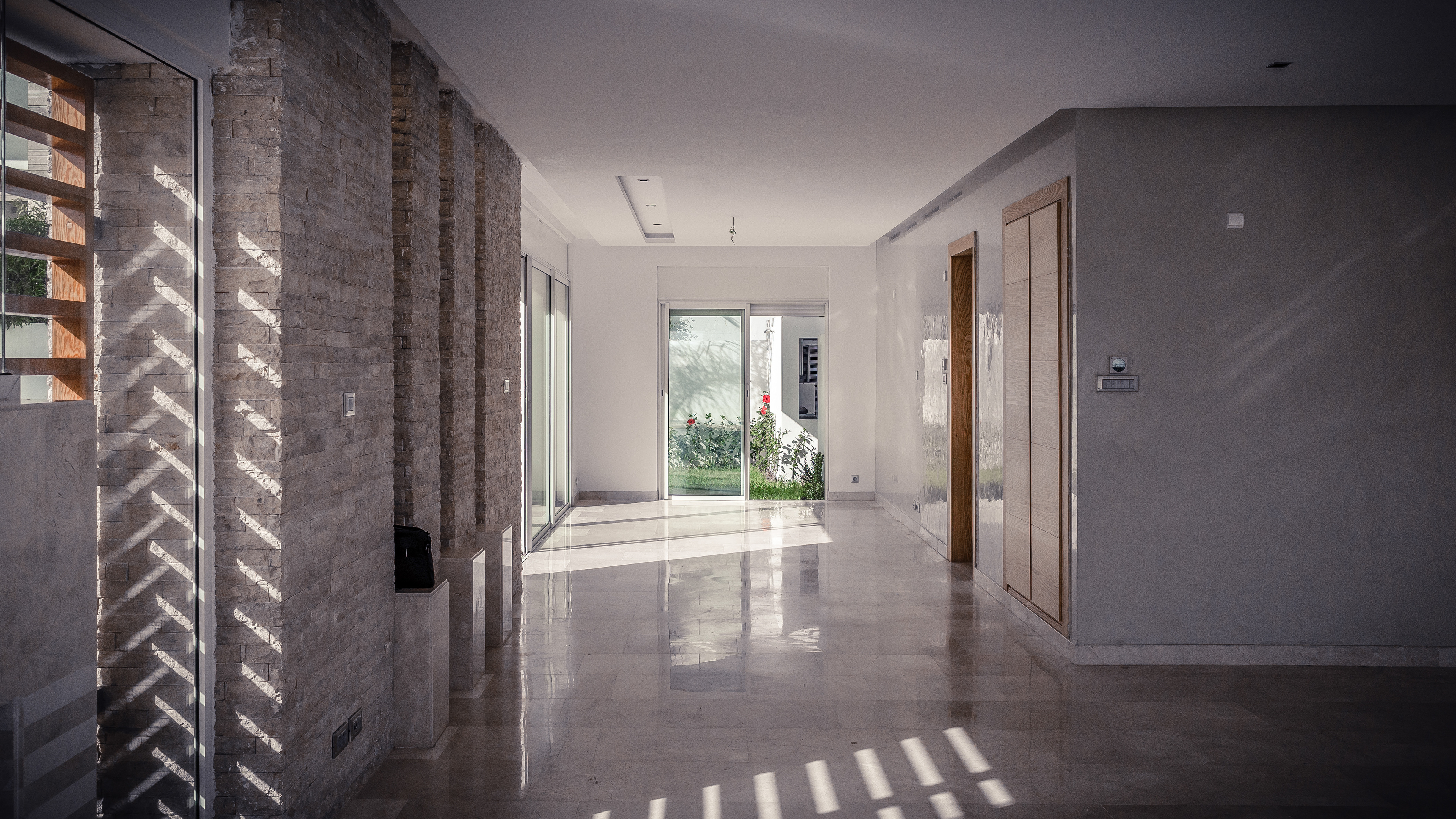 Une villa, quartier Bouskoura (Casablanca, Maroc)