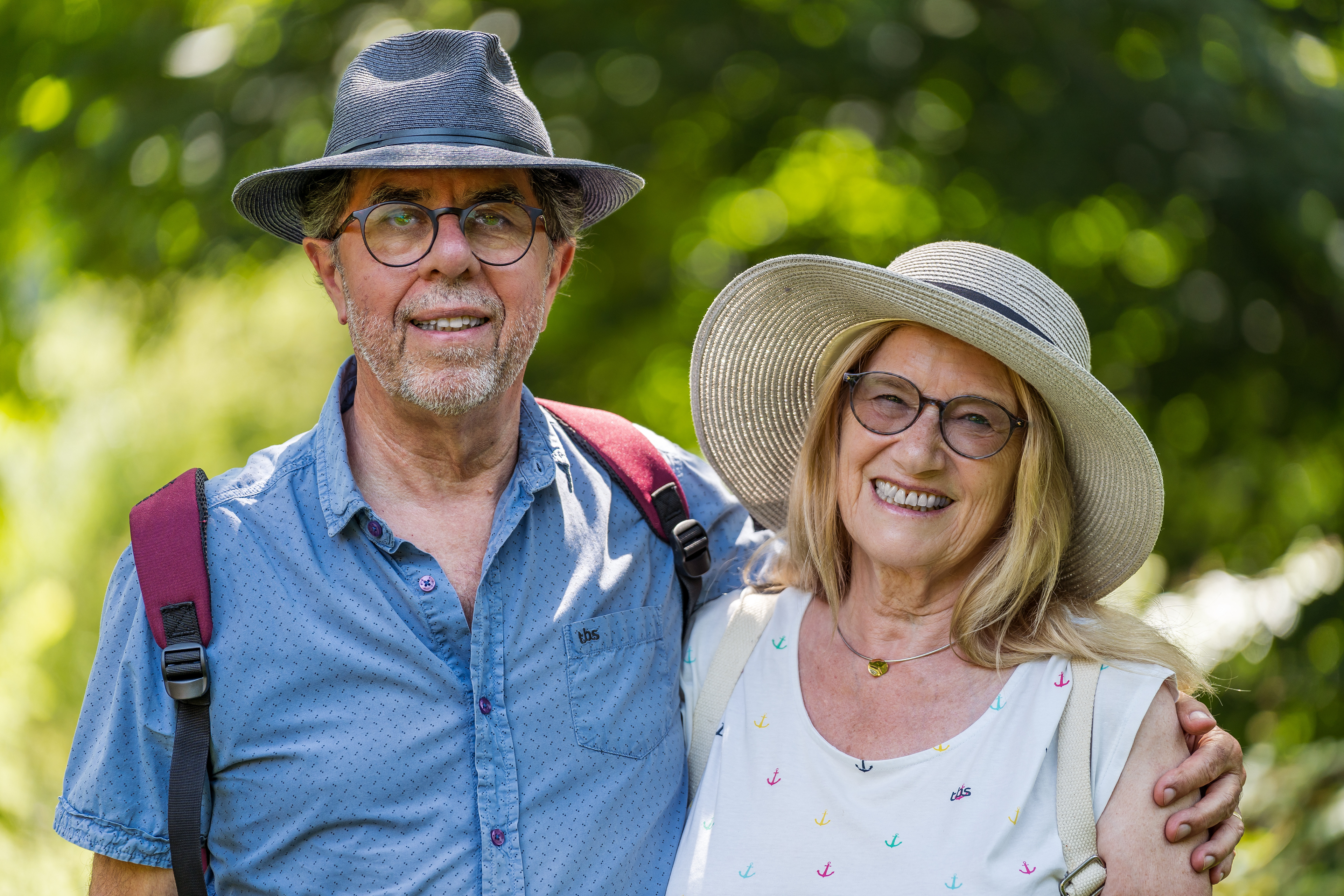 Portrait de Philippe et Claudine Brand