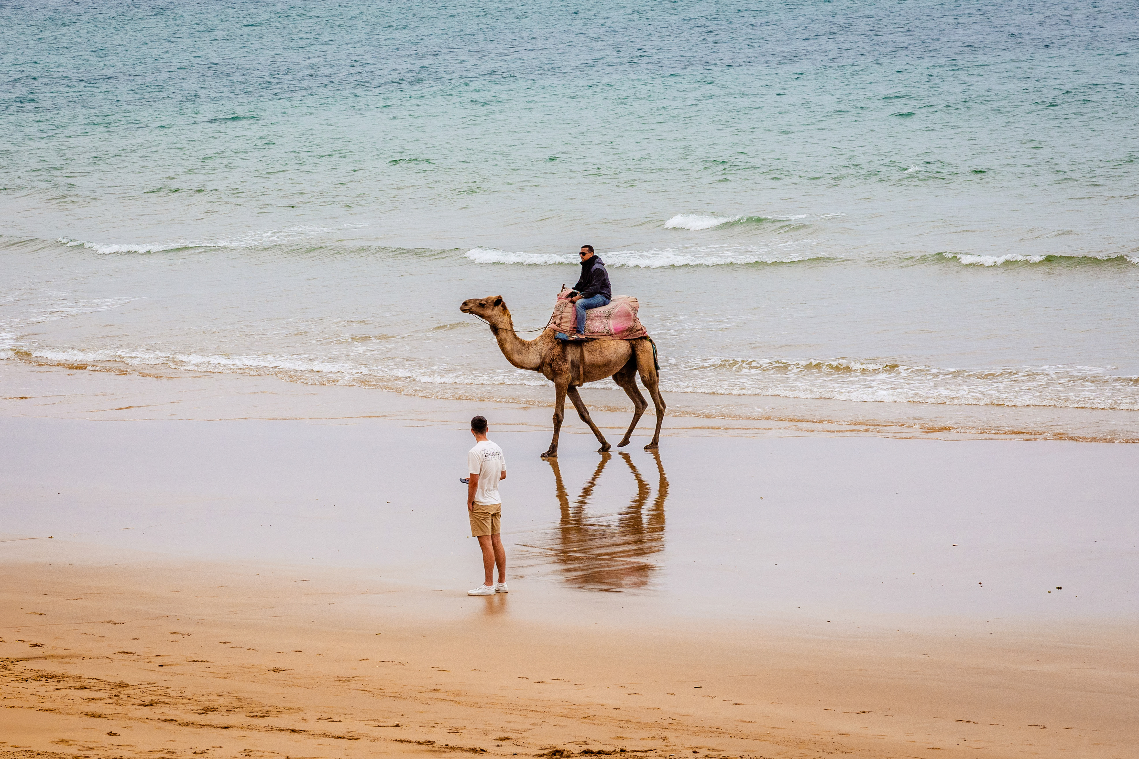 Plage de Taghazout (Maroc)